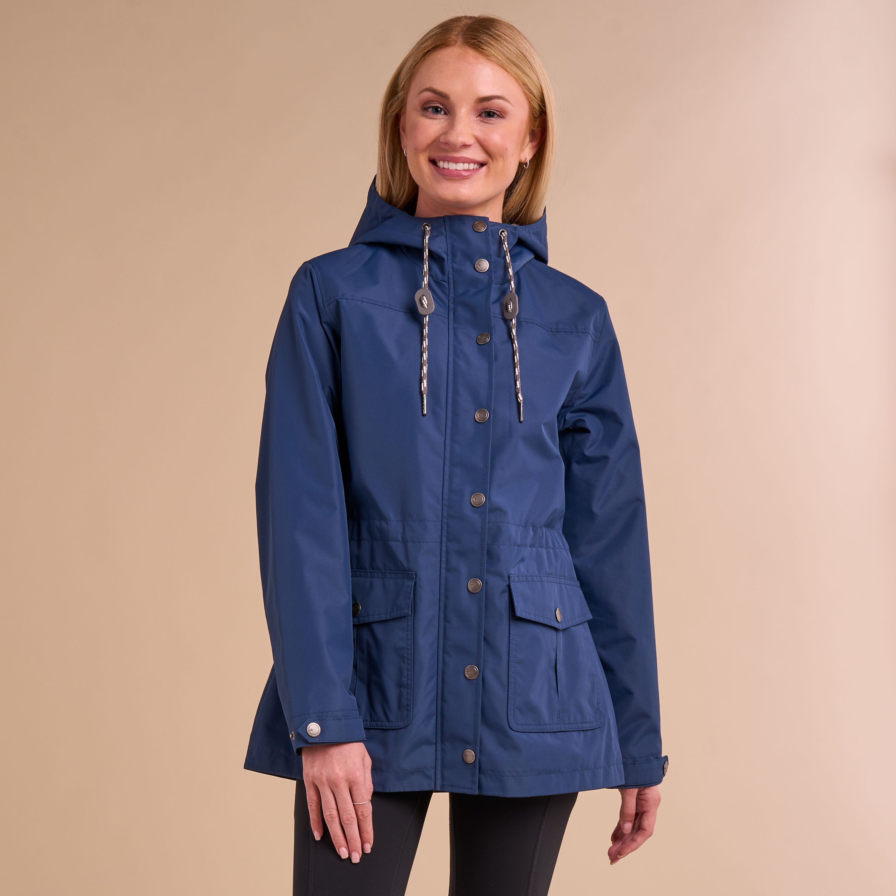 Image of Natural Reflections Essential Parka - Sargasso Sea