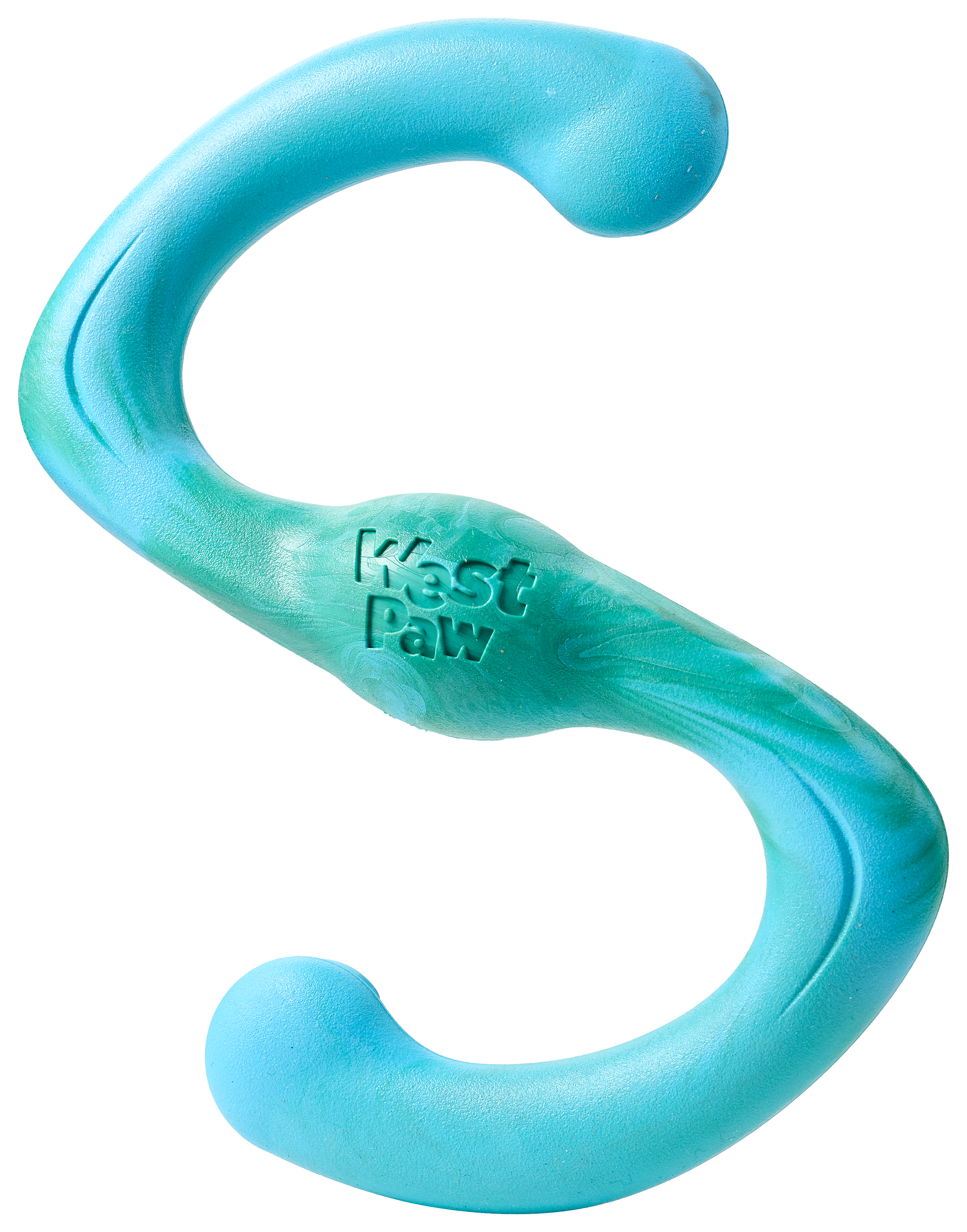 Image of West Paw Bumi Dog Toy - Aqua/Evergreen