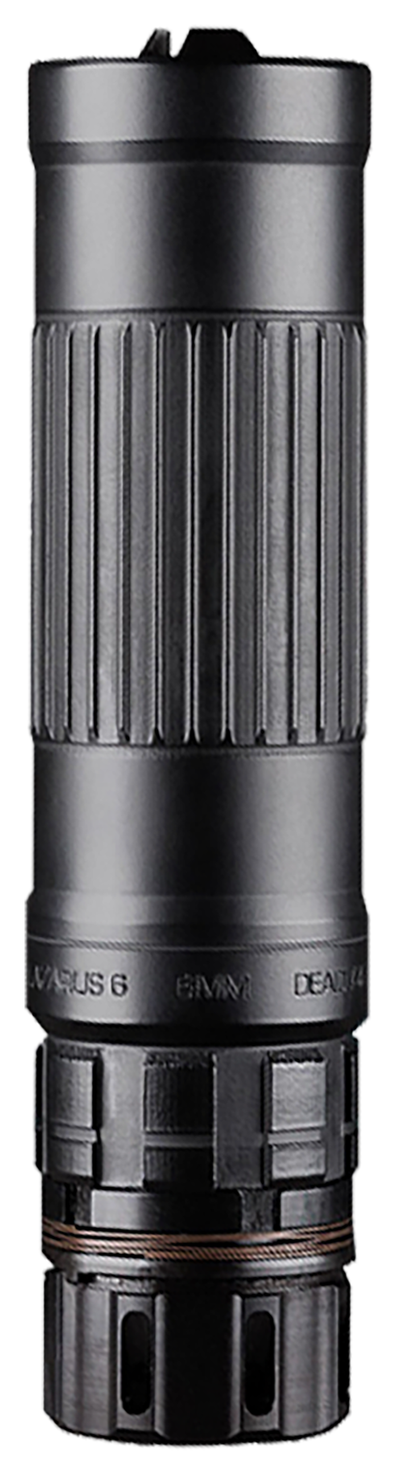 Image of Dead Air Lazarus 6 Suppressor with Xeno Adapter and Flash Hider - Black
