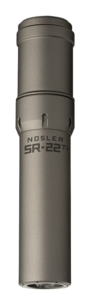 Image of Nosler SR-22Ti DT Suppressor - Gray