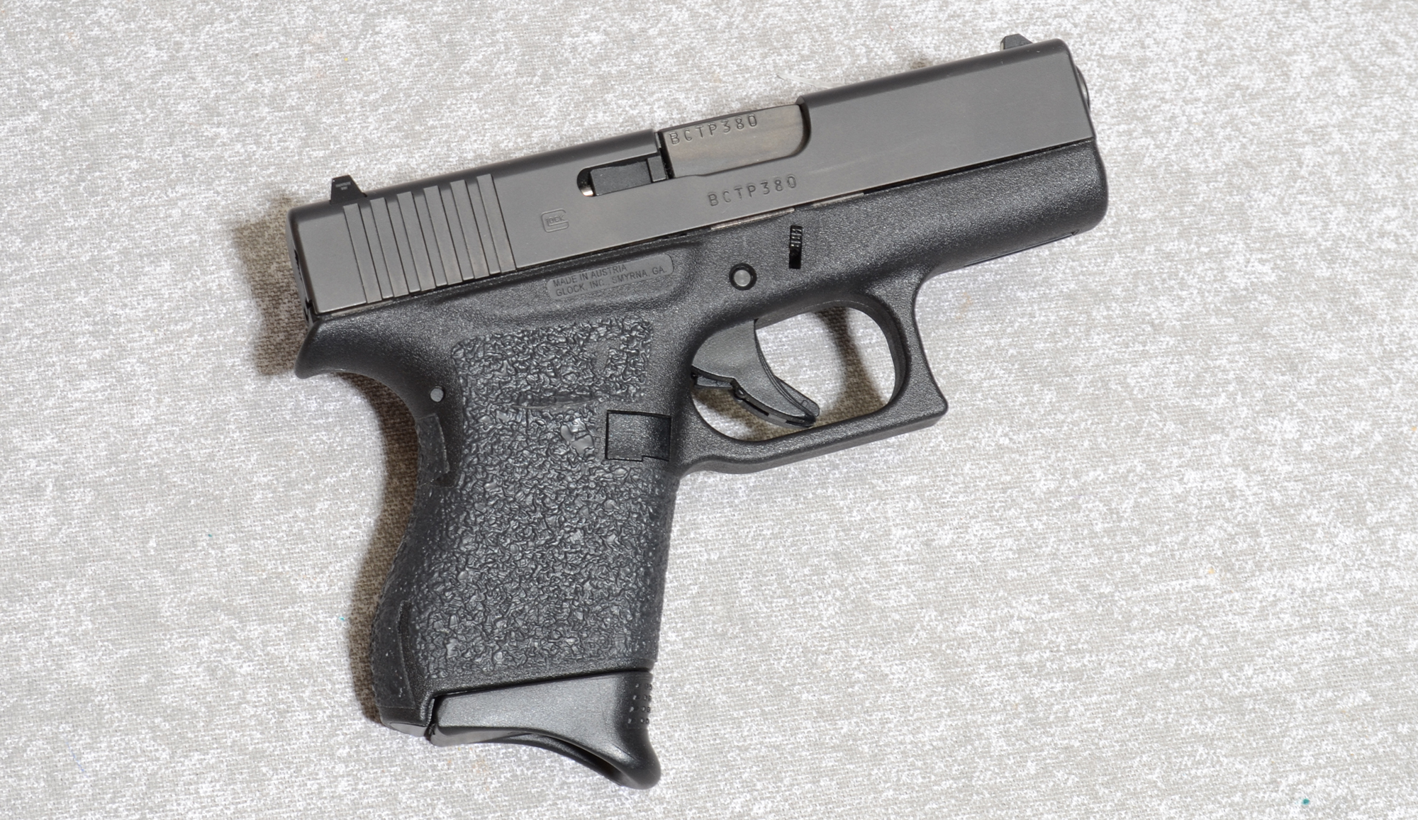 Glock 43 Pistol, 9mm Luger, 3.39 Inch Barrel, 1 1/4 lbs. - Bass Pro Shops