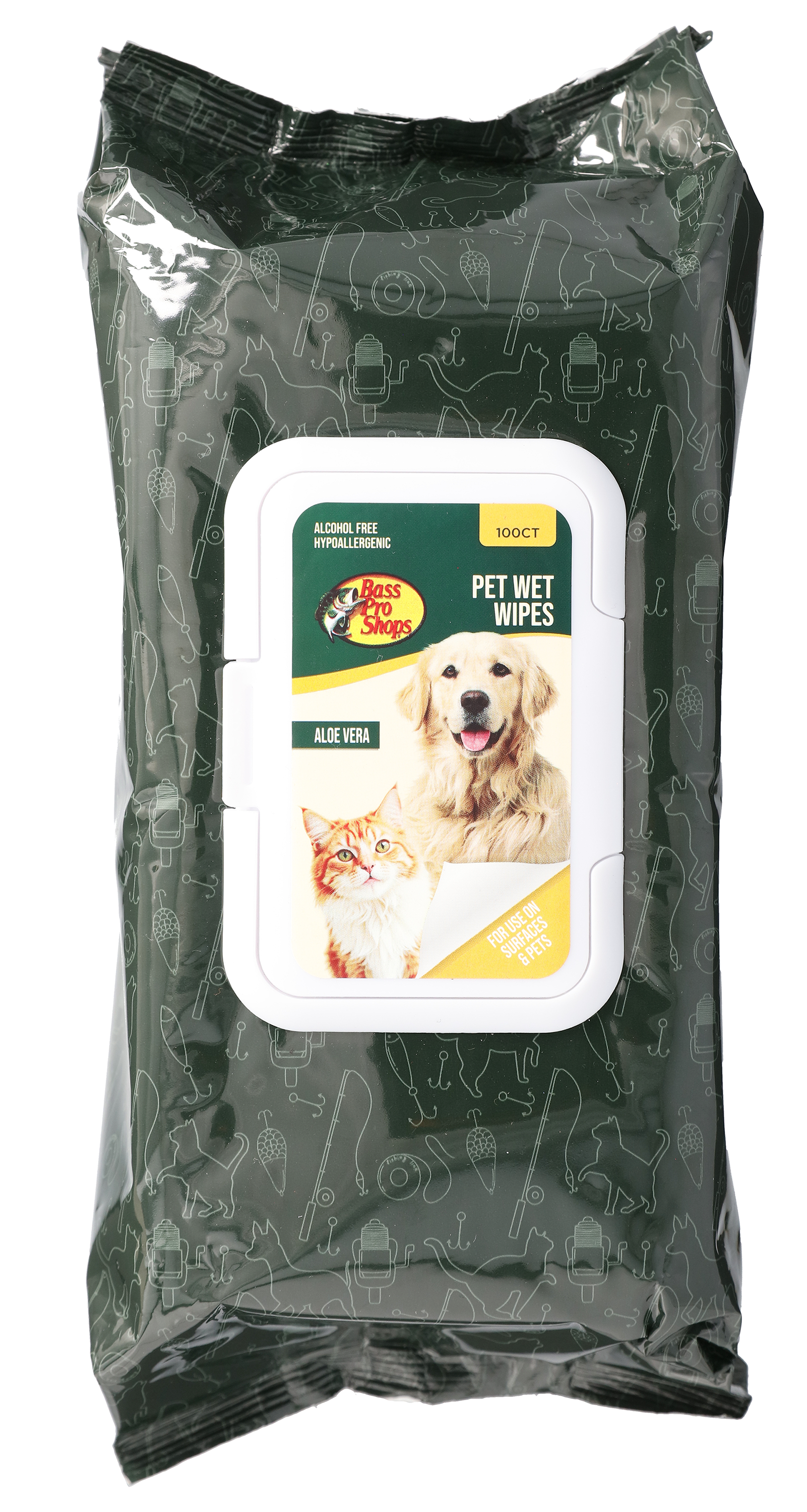 Bass Pro Shops Bass Pro Shops Aloe Pet Wipes - 100 count - $6.99 at Bass Pro Shops
