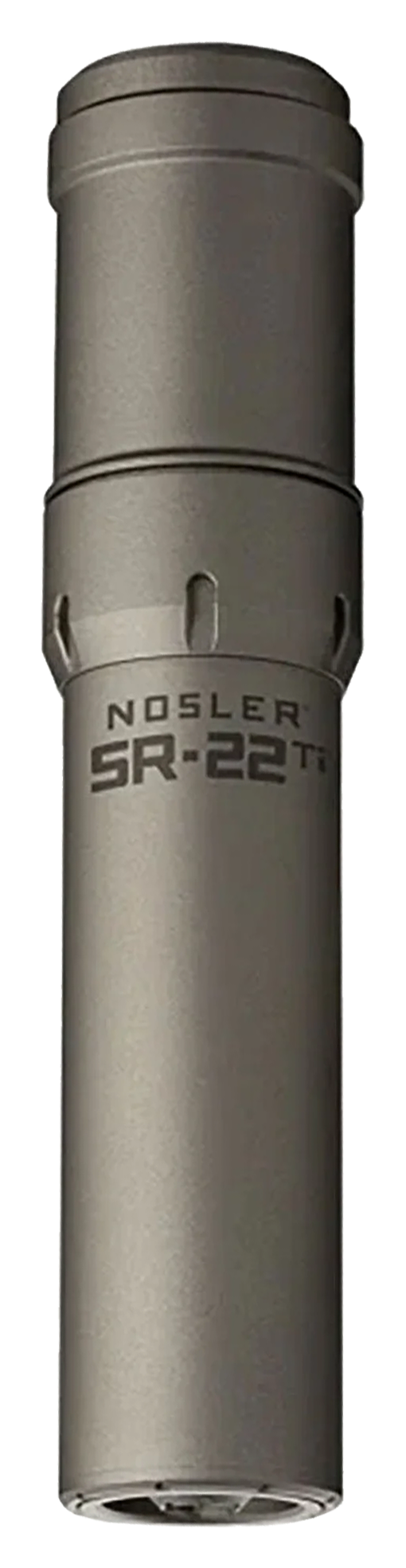 Image of Nosler SR-22TiH HUB DT Suppressor - Gray