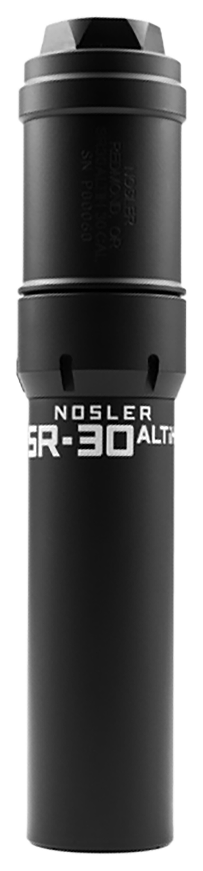 Image of Nosler SR-30ALTiH Suppressor - Black