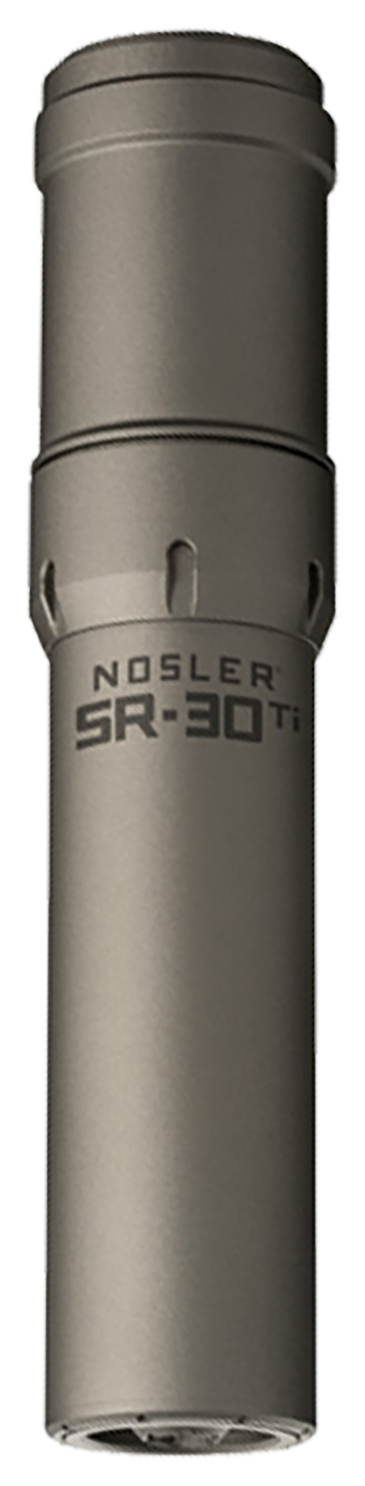 Image of Nosler SR-3 Ti Suppressor - Gray - 308/7.62