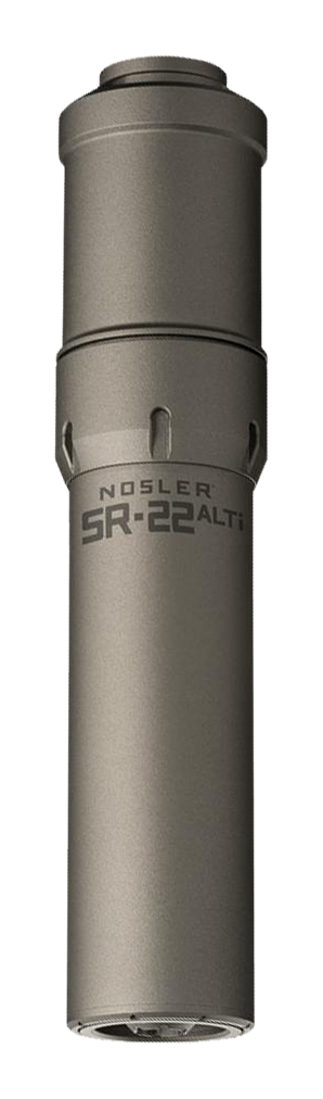 Image of Nosler SR-22ALTi DT Suppressor - Gray - 223/5.56