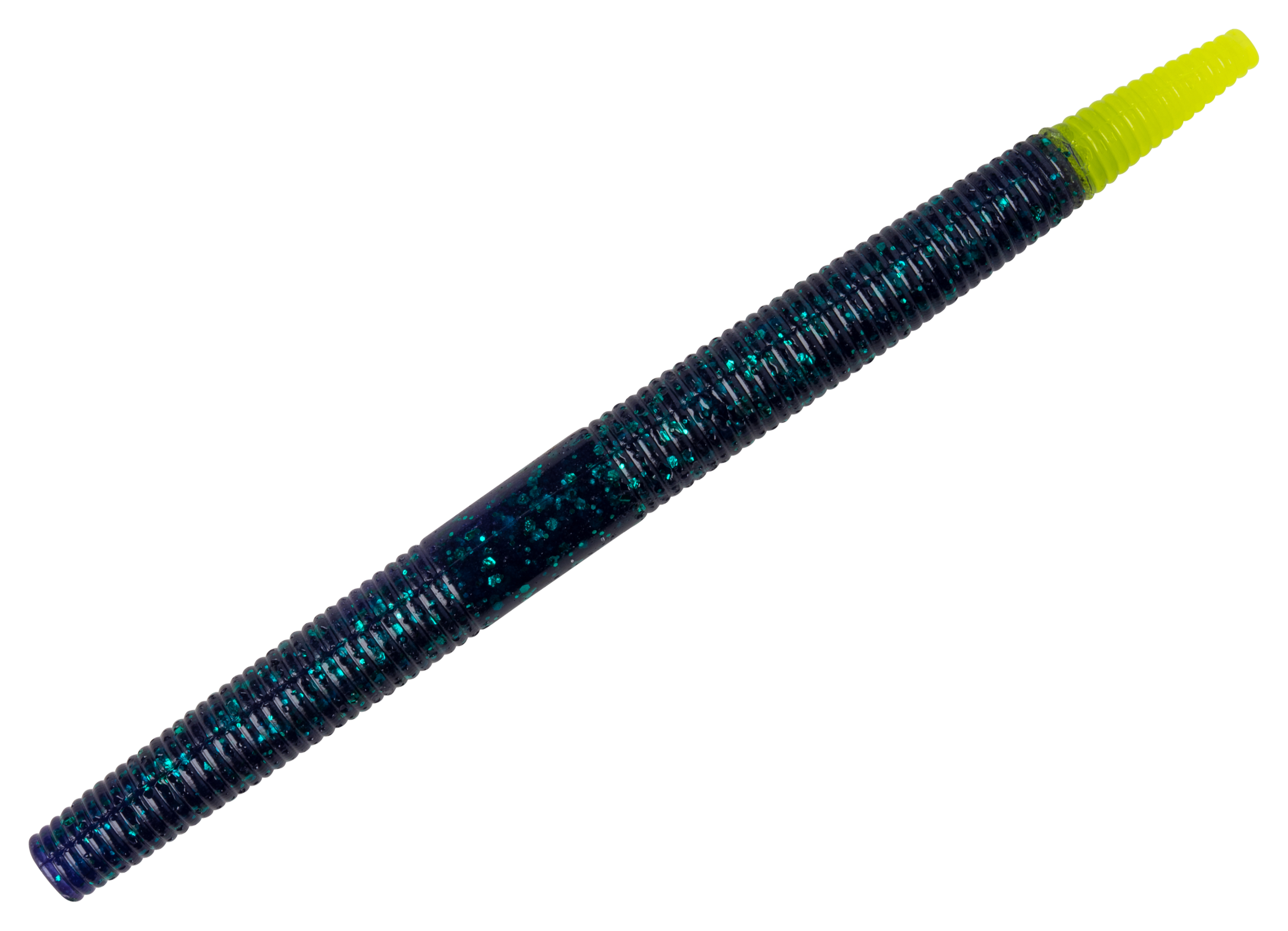 Image of "YUM Dinger - Junebug/Chartreuse Firetail - 5"" - 8"