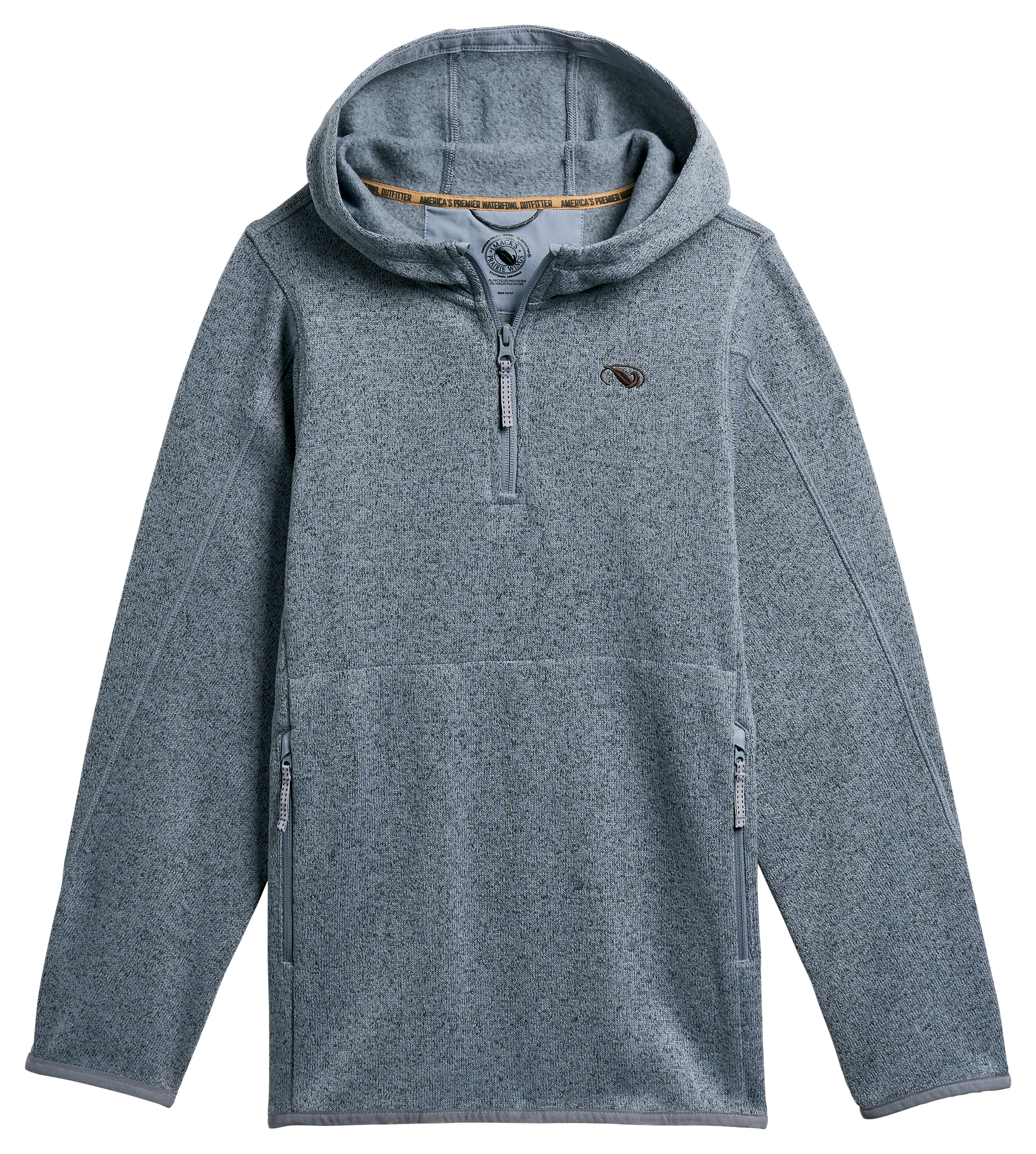 Image of Mack's Prairie Wings Recon Quarter-Zip Pullover for Youth