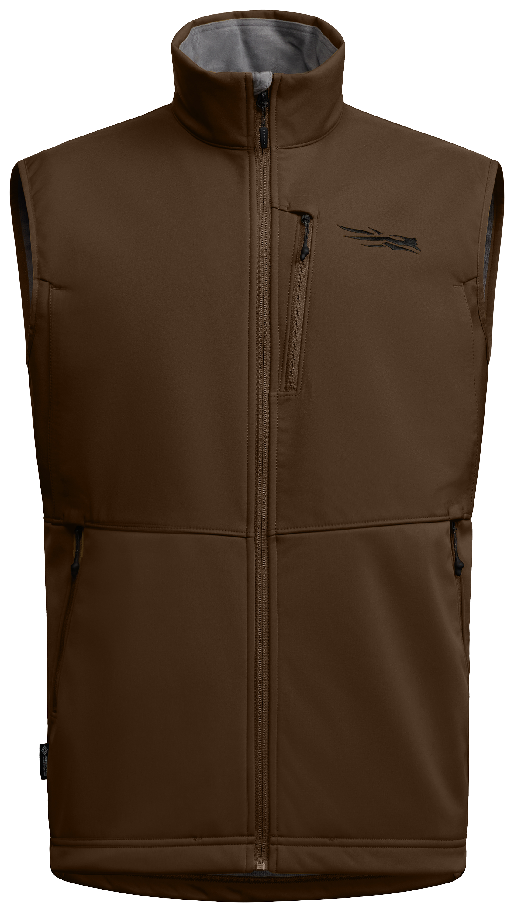 Image of SITKA Dakota GORE-TEX INFINIUM WINDSTOPPER Vest - Mud