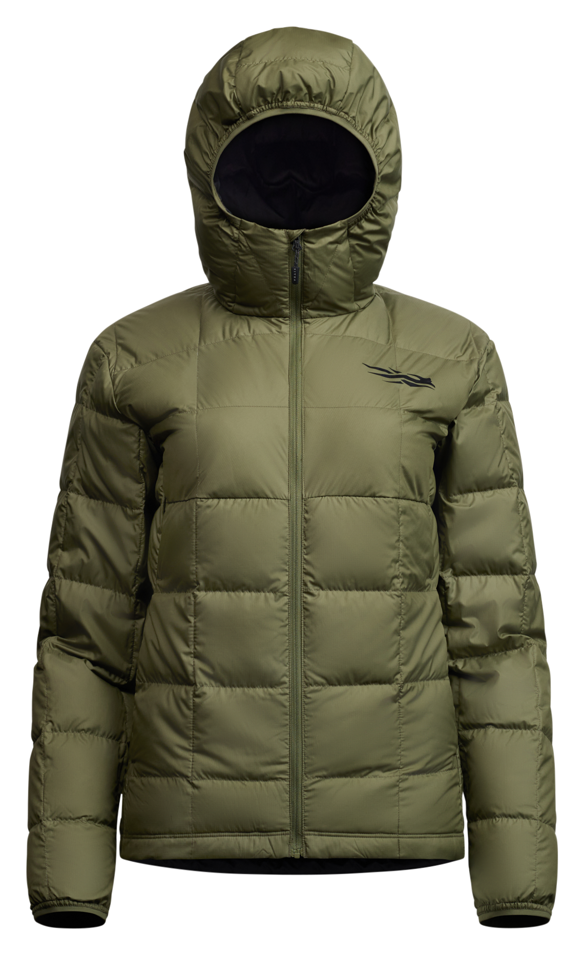 SITKA SITKA Women's MicroDown Hooded Jacket - Olive Green - $300.00 at Bass Pro Shops
