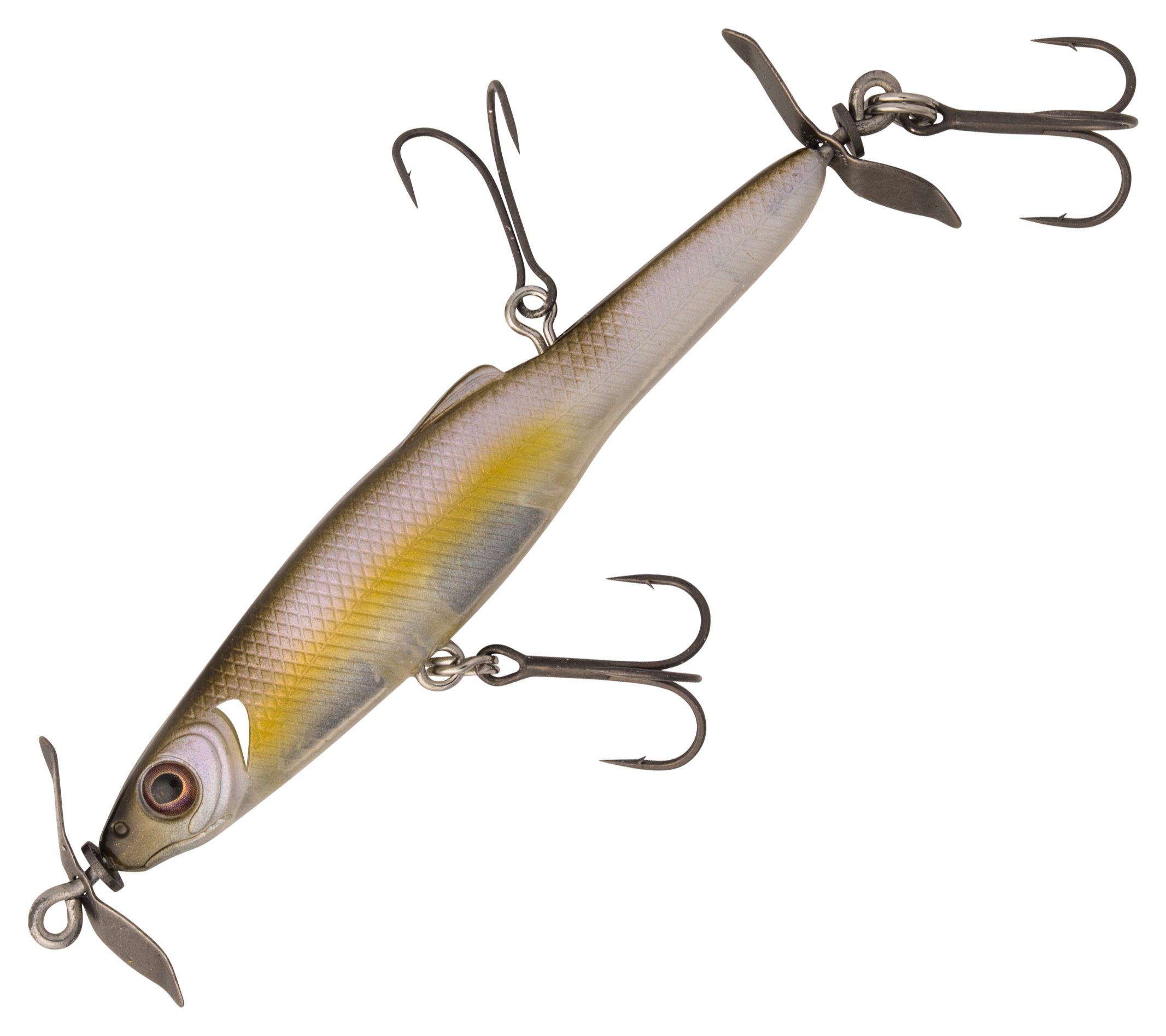 Image of "Great Lakes Finesse Stay-Pinned Spybait - Morning Dawn - 3"" - 1/4 oz."