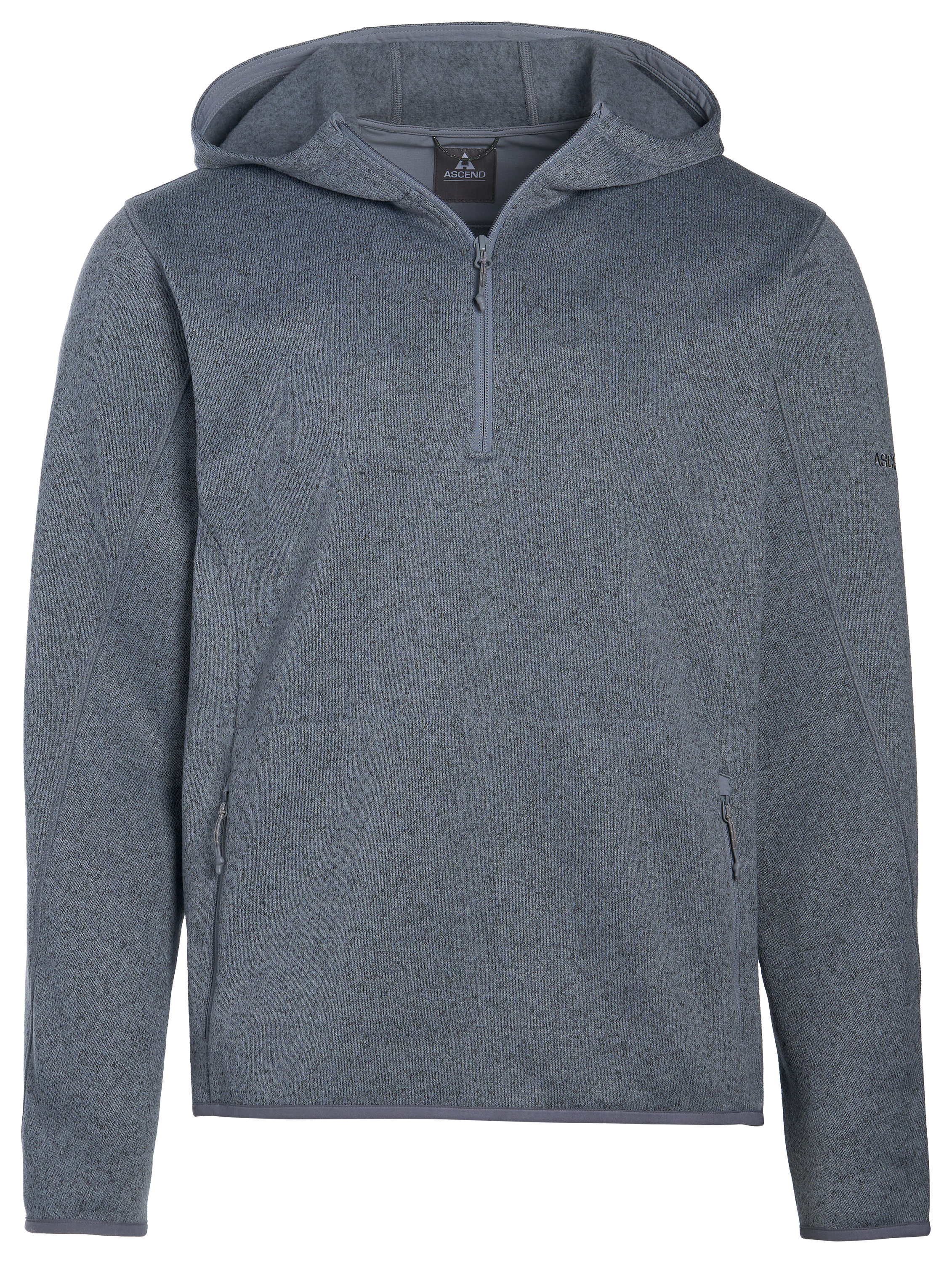 Image of Ascend Expedition Quarter-Zip Fleece Hoodie - Tradewinds