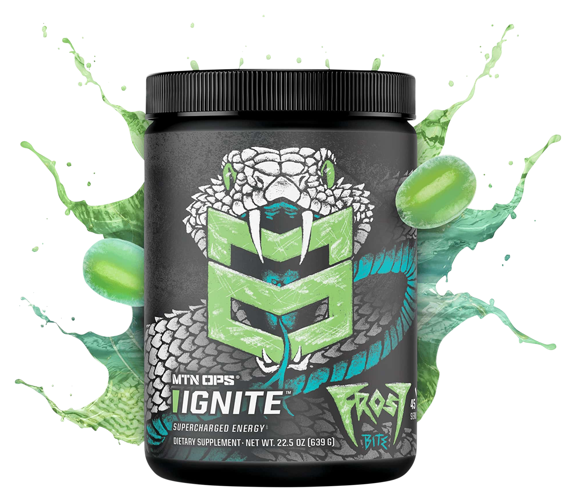 Image of MTN OPS Ignite Supercharged Energy and Focus Drink Sampler - Frost Bite