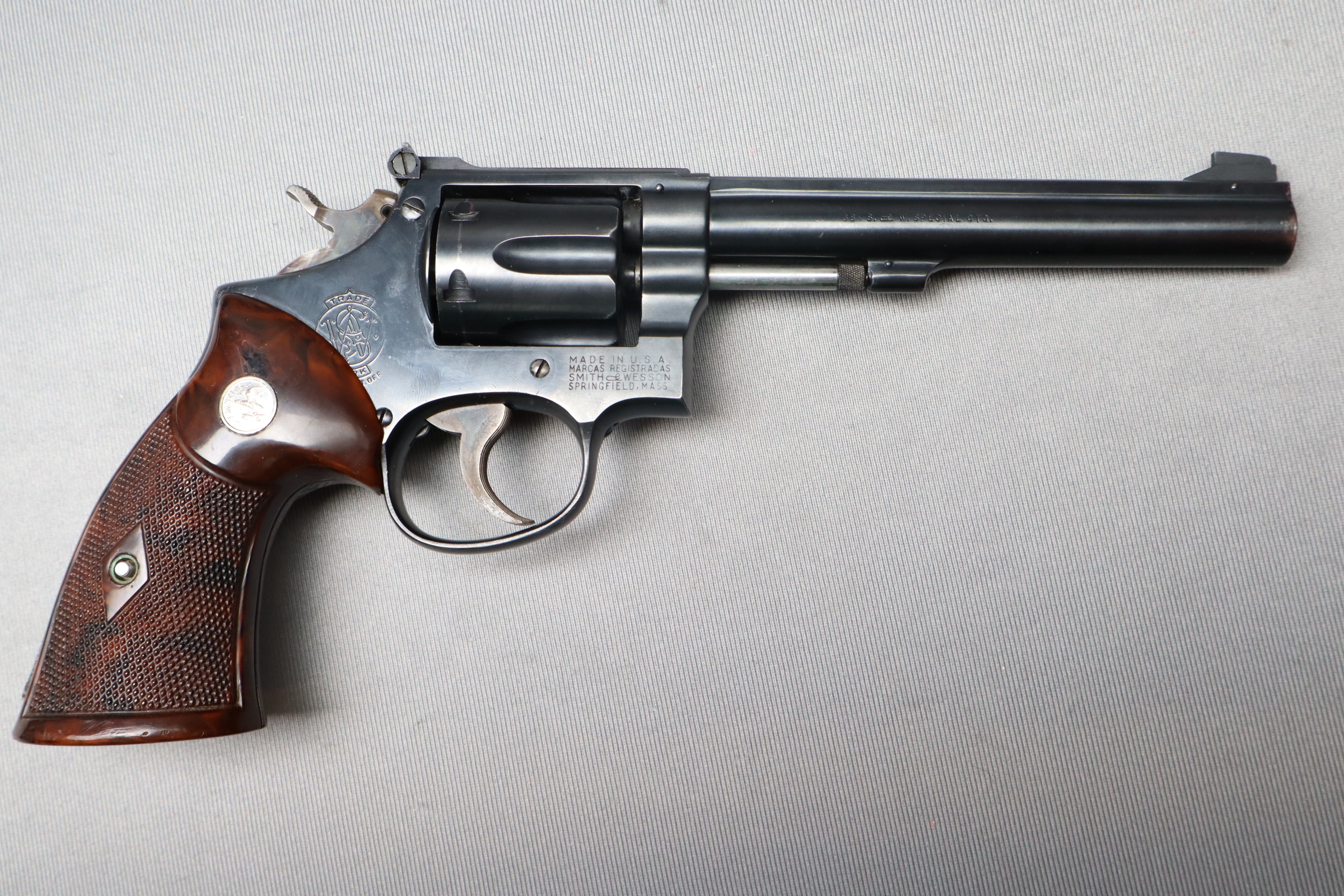 Image of Smith & Wesson ~ K38 Masterpiece ~ .38 S&W Special