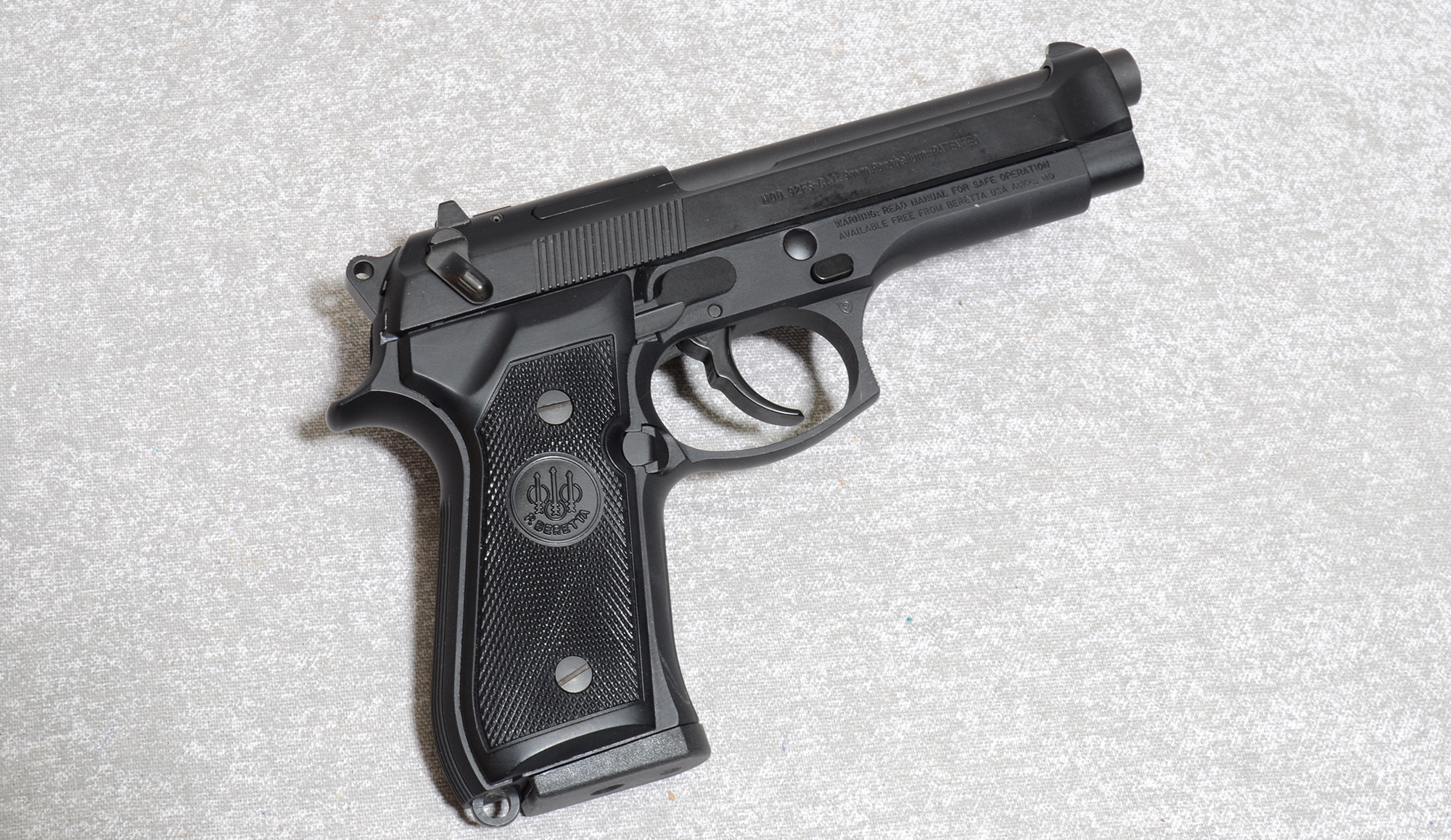 Beretta 92FS Pistol, 9mm Luger, 4 7/8 Inch Barrel, 2 lbs. - Bass Pro Shops