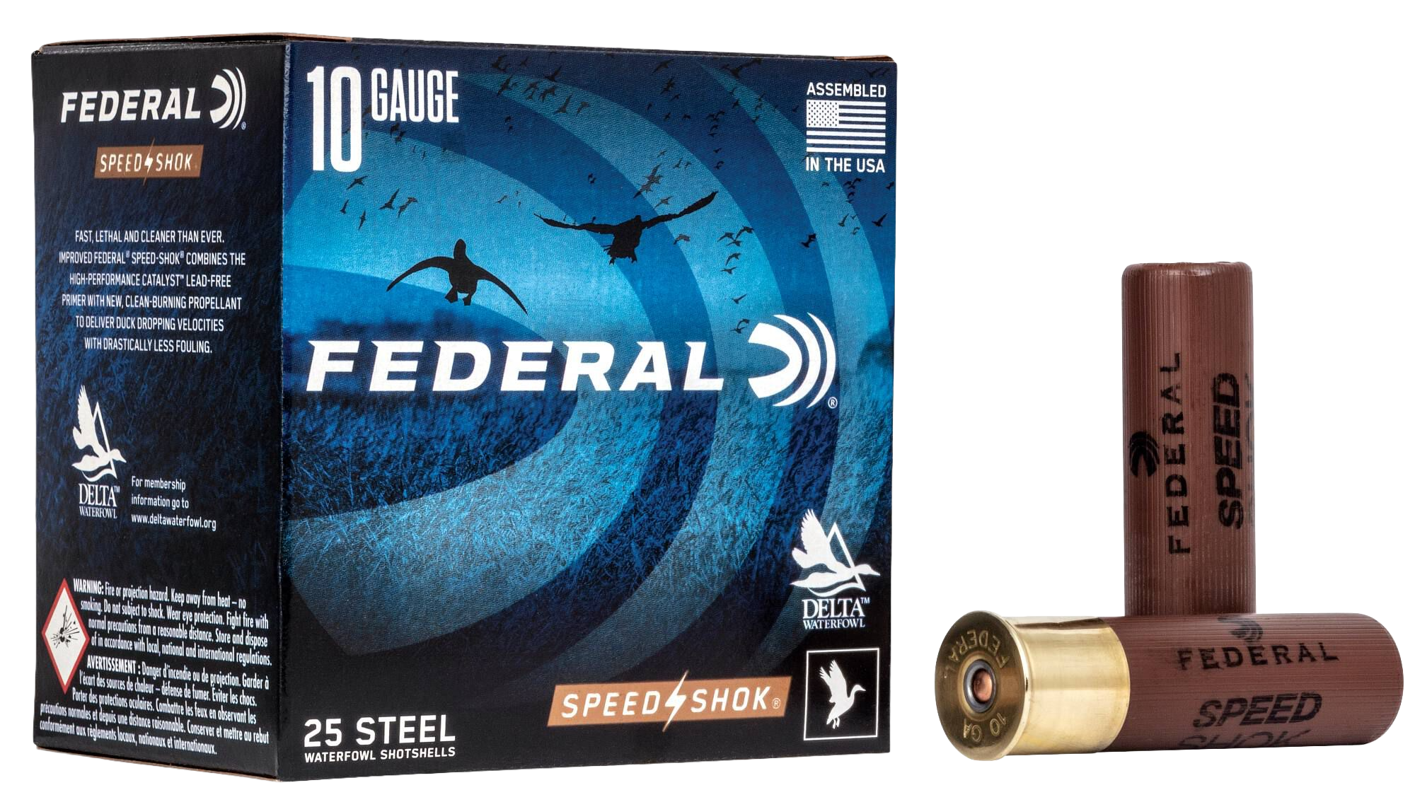 Image of "Federal Premium Speed-Shok Waterfowl 10-Ga. 3-1/2"" 1-1/2 oz. Shotshells"