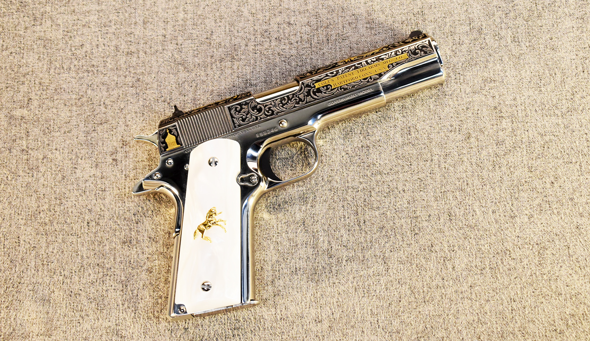Image of Colt ~ Government El Coronel Samuel Colt ~ .38 Super