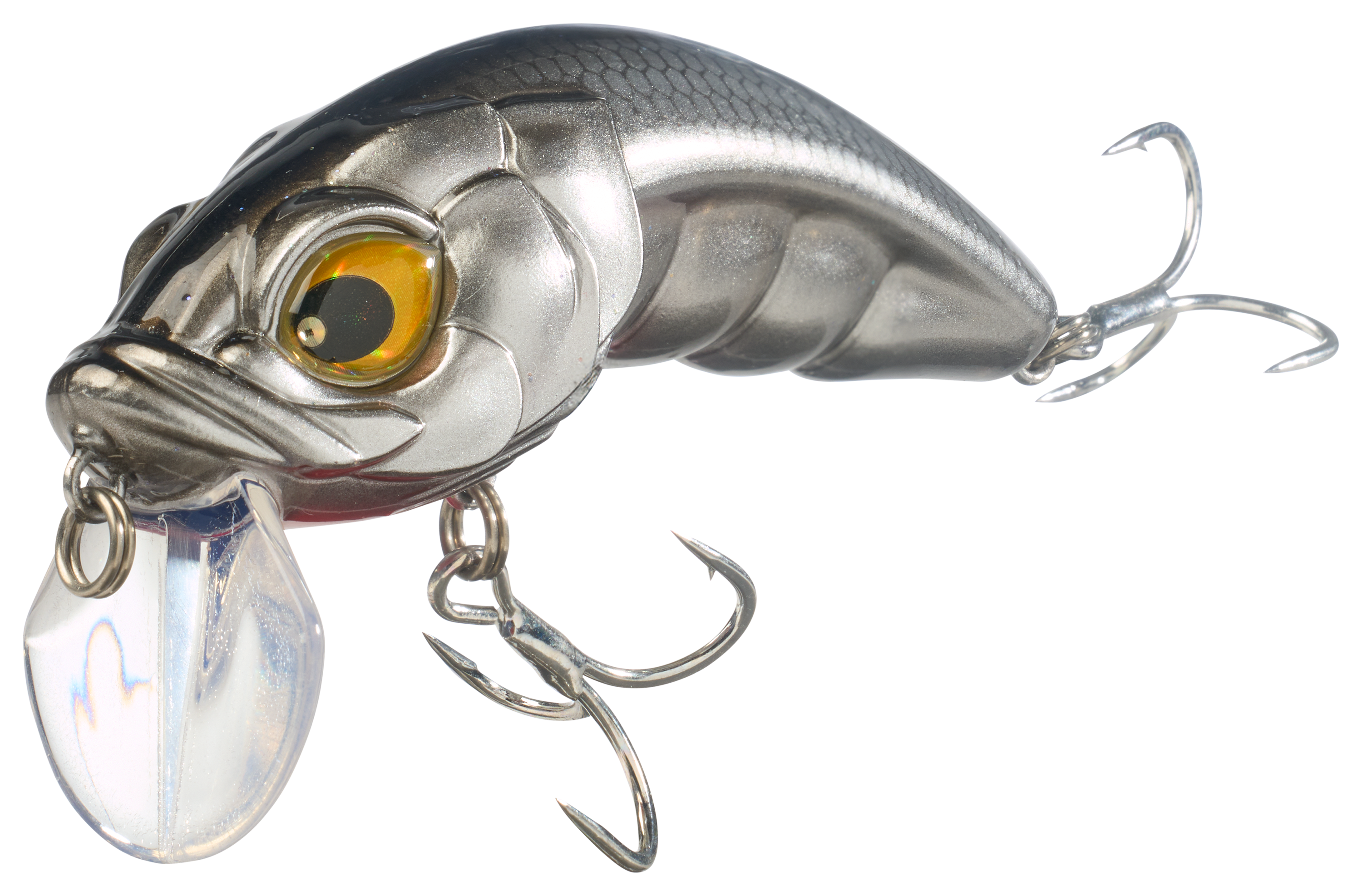 Image of Bass Pro Shops XPS Hunchback - Silver/Black Back - 1/2 oz.