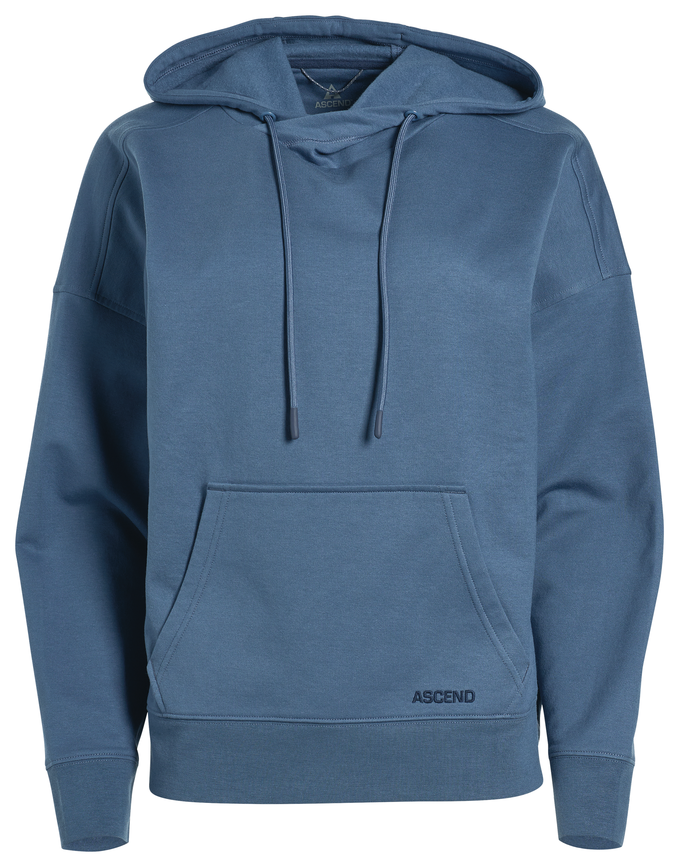 Image of Ascend To And Fro Cross-Neck Hoodie - Bering Sea