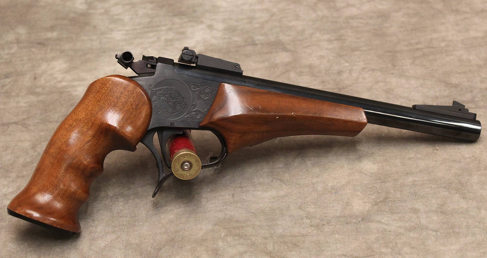 Thompson Center ~ Contender ~ .223 Rem, .30-30 Win, .357 Magnum, .22 LR, .45 Colt/.410 Gauge - Bass Pro Shops