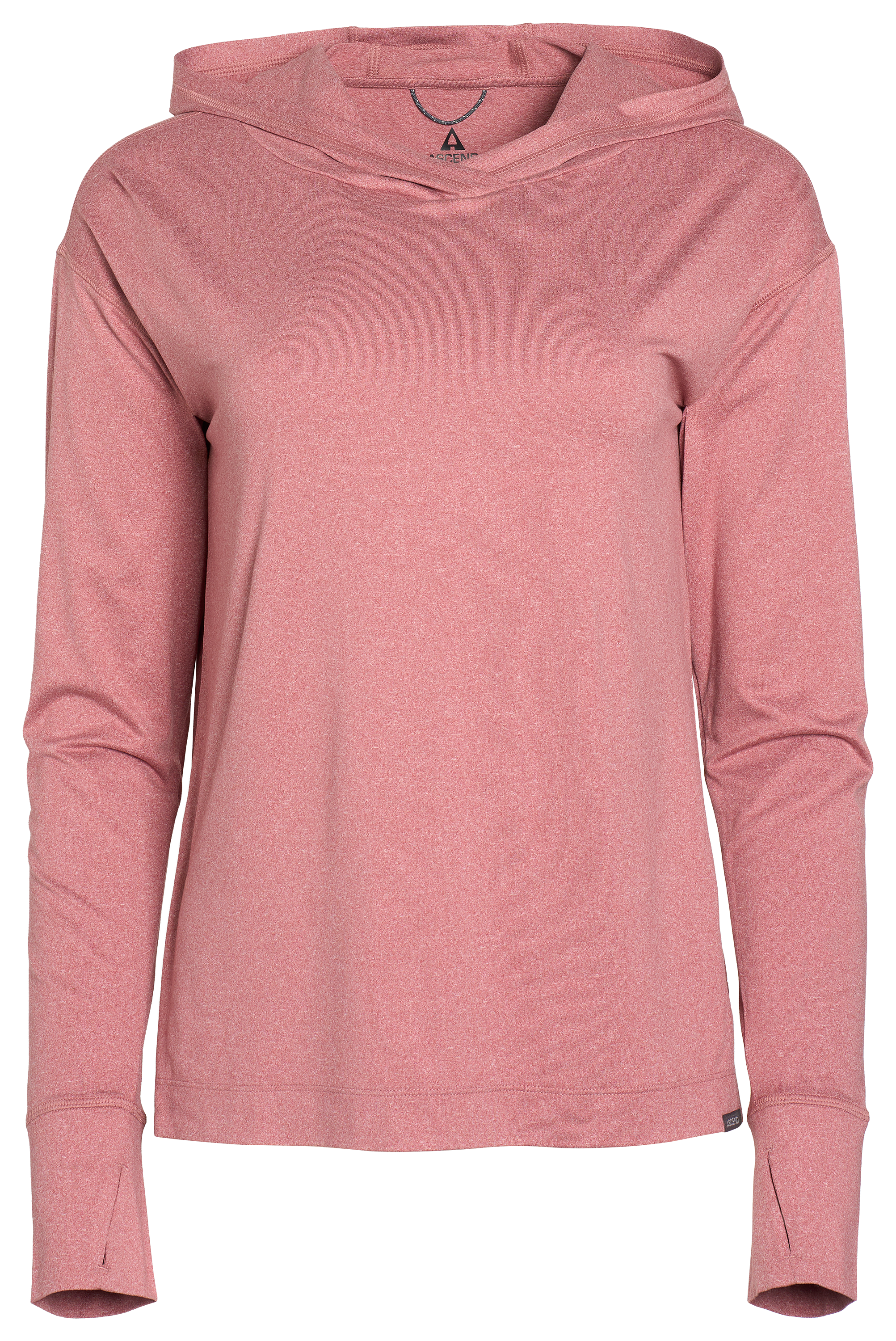 Image of Ascend Evolve Performance Hoodie - Withered Rose Heather