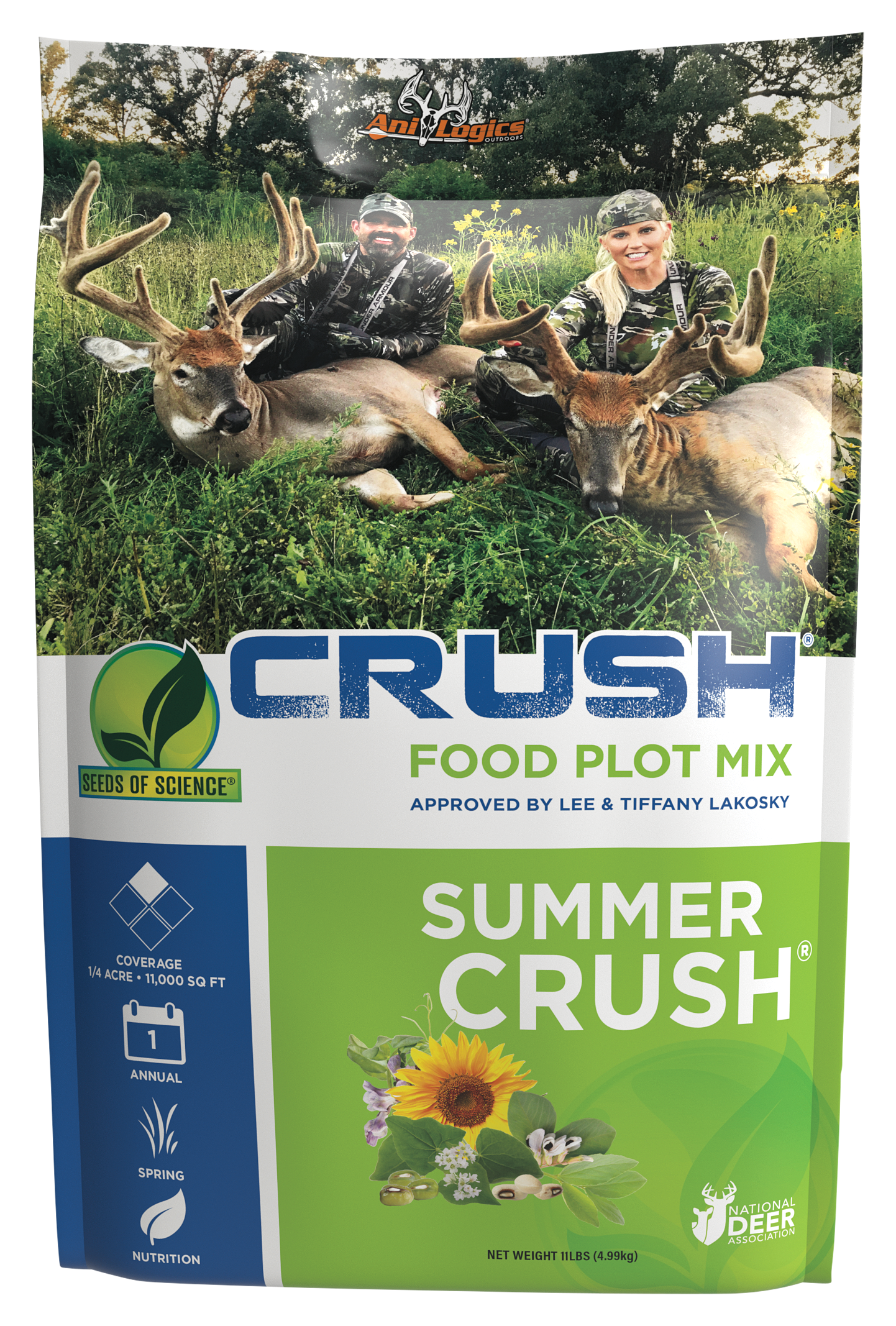Image of Ani-Logics CRUSH Summer CRUSH Deer Food Plot Mix