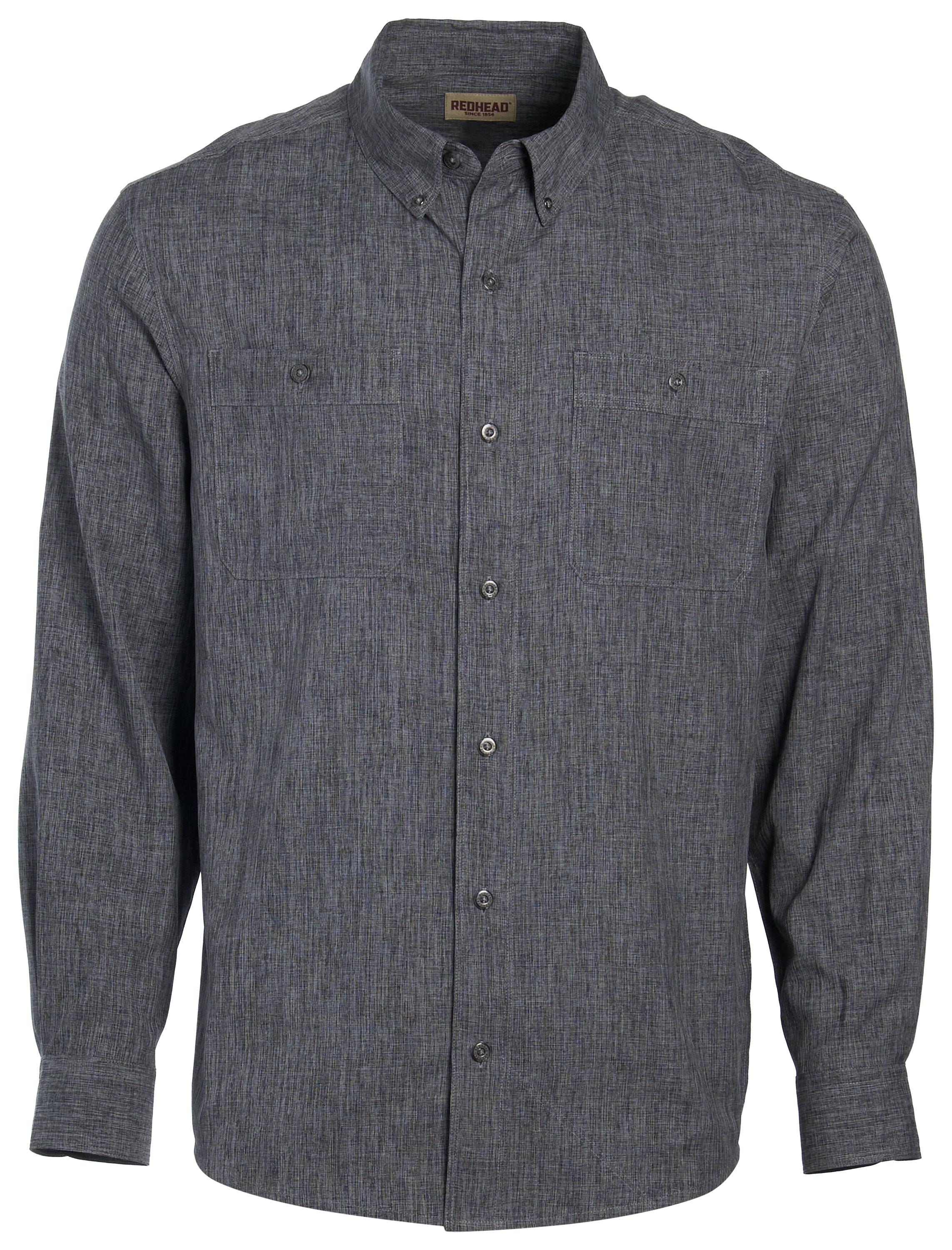 Image of RedHead Pro Series Chambray Long-Sleeve Shirt - Black