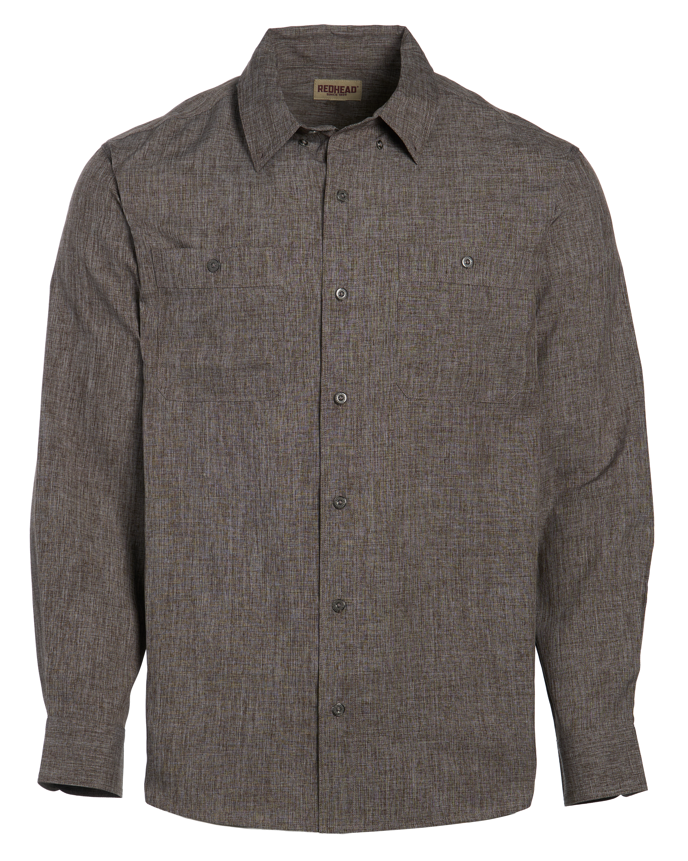 Image of RedHead Pro Series Chambray Long-Sleeve Shirt - Java