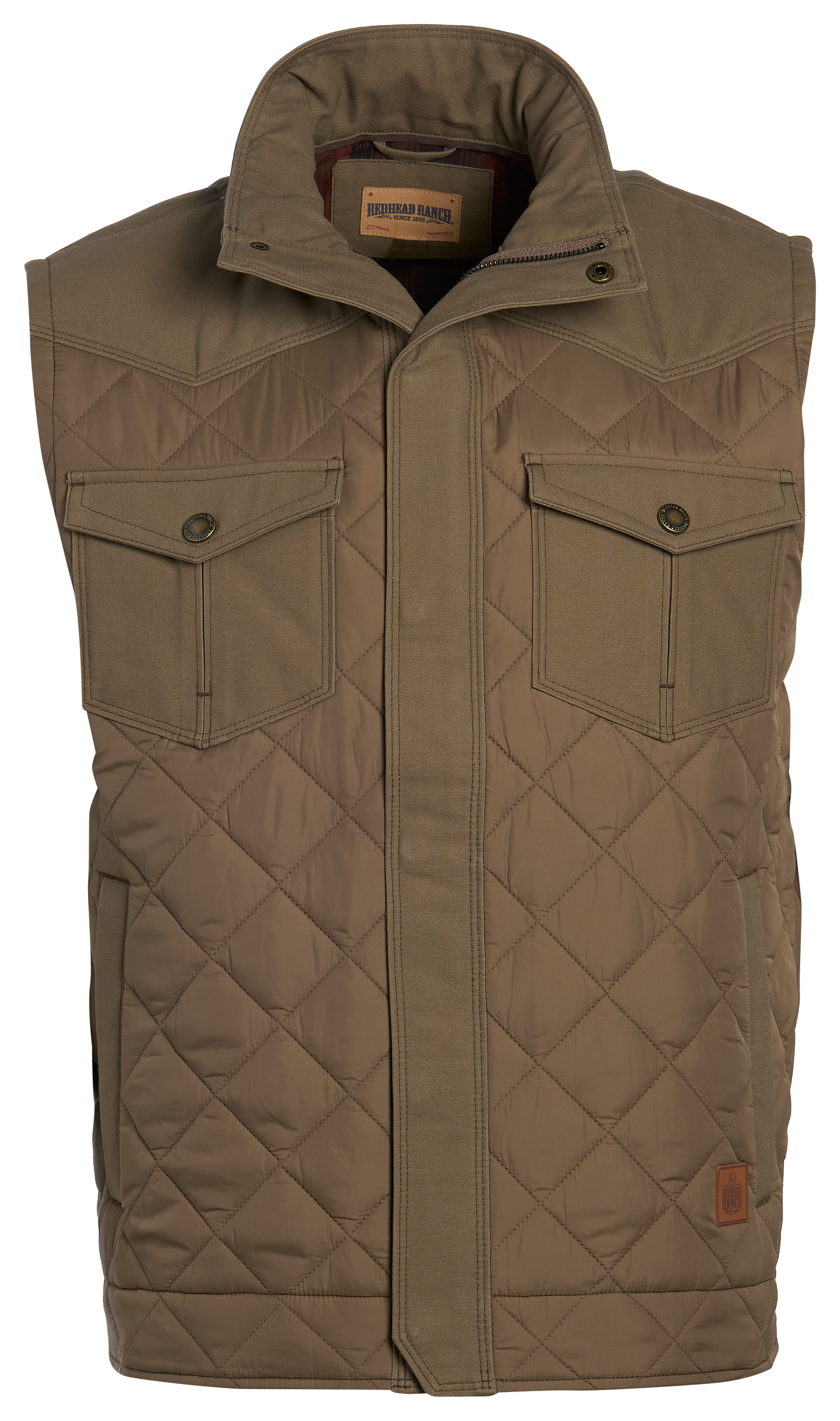 Image of RedHead Ranch Wilsons Creek Quilted Vest - Shitake