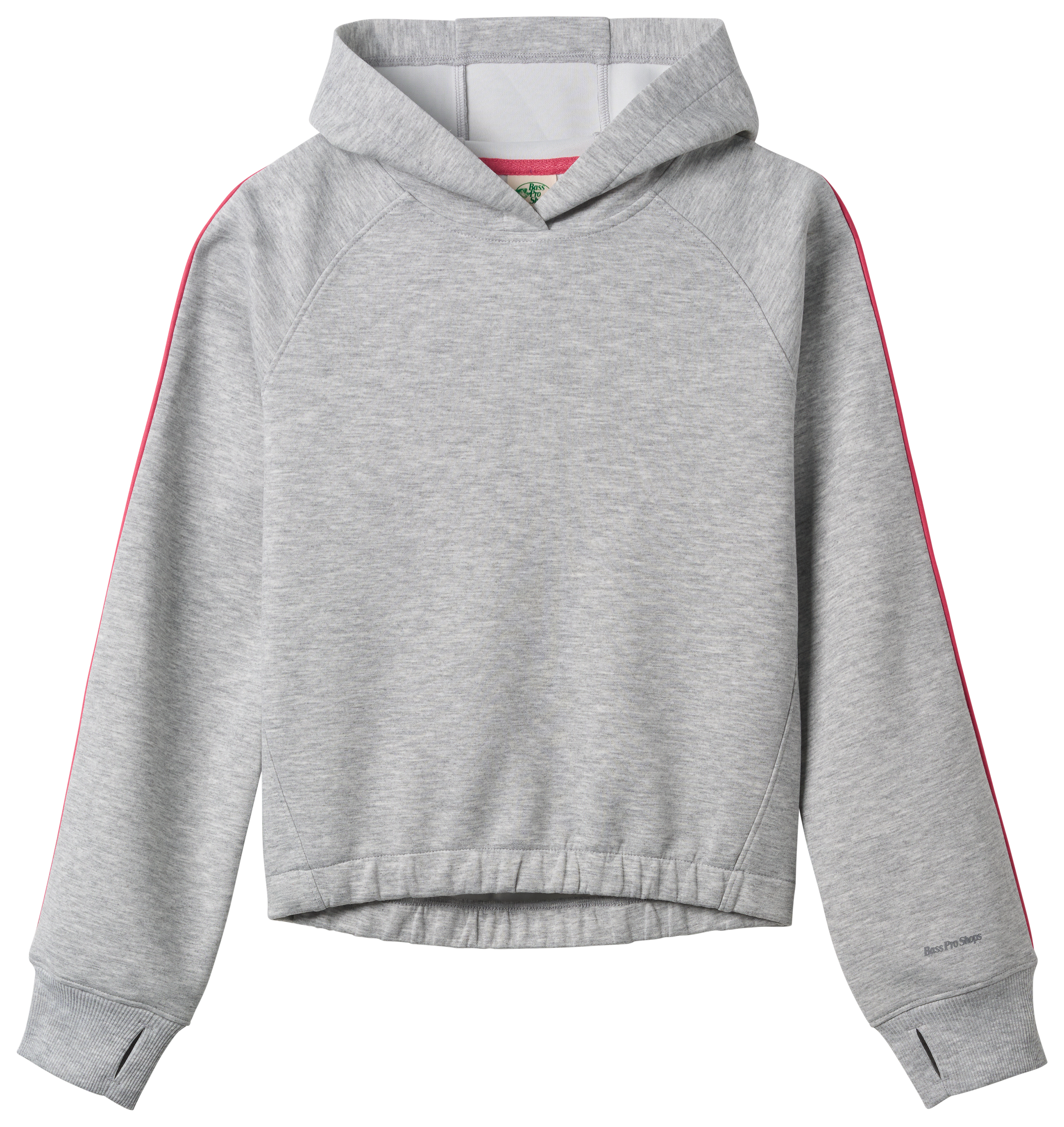Image of Bass Pro Shops Performance Hoodie for Kids - Heather Gray