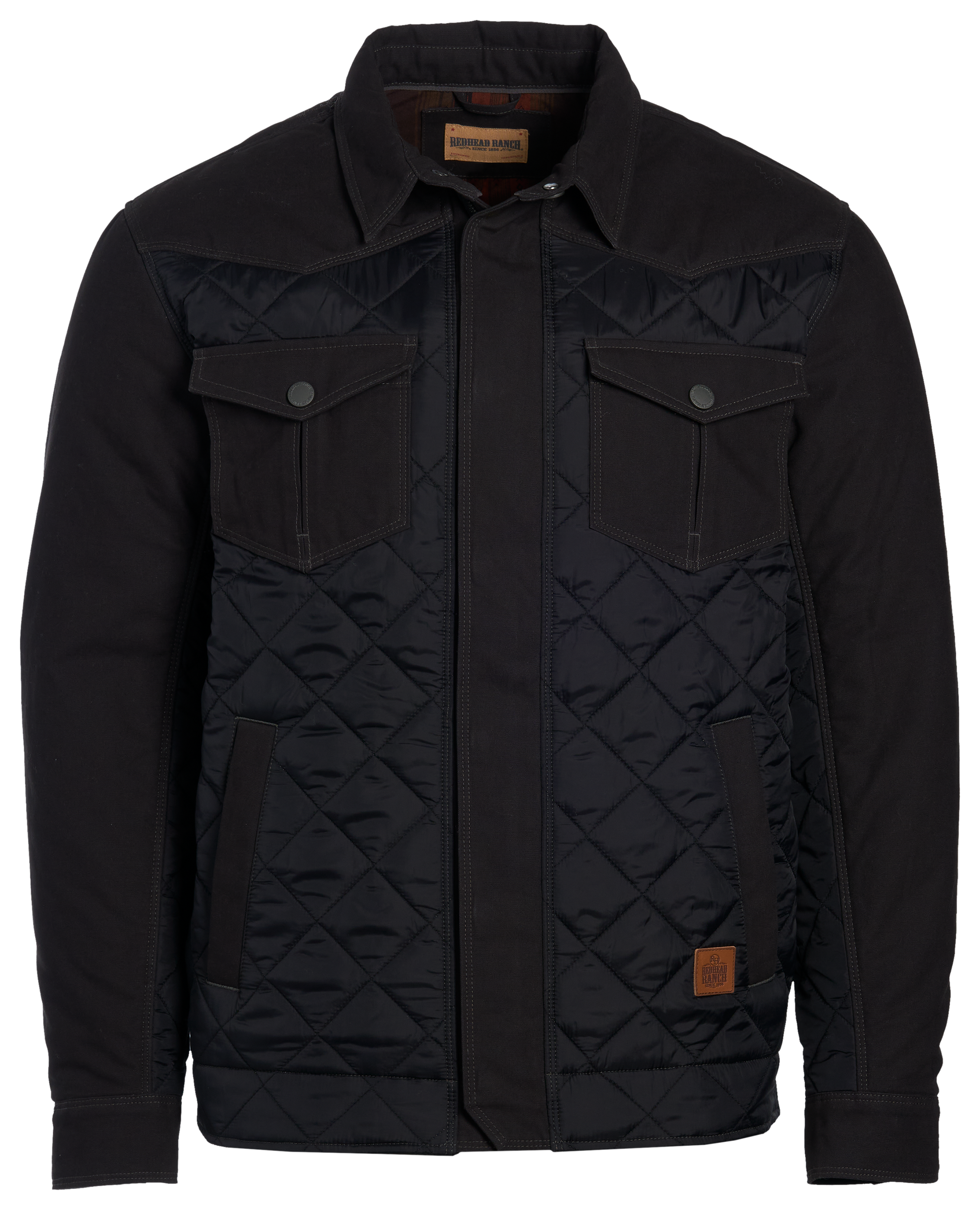 Image of RedHead Ranch Wilson's Creek Quilted Jacket - Black