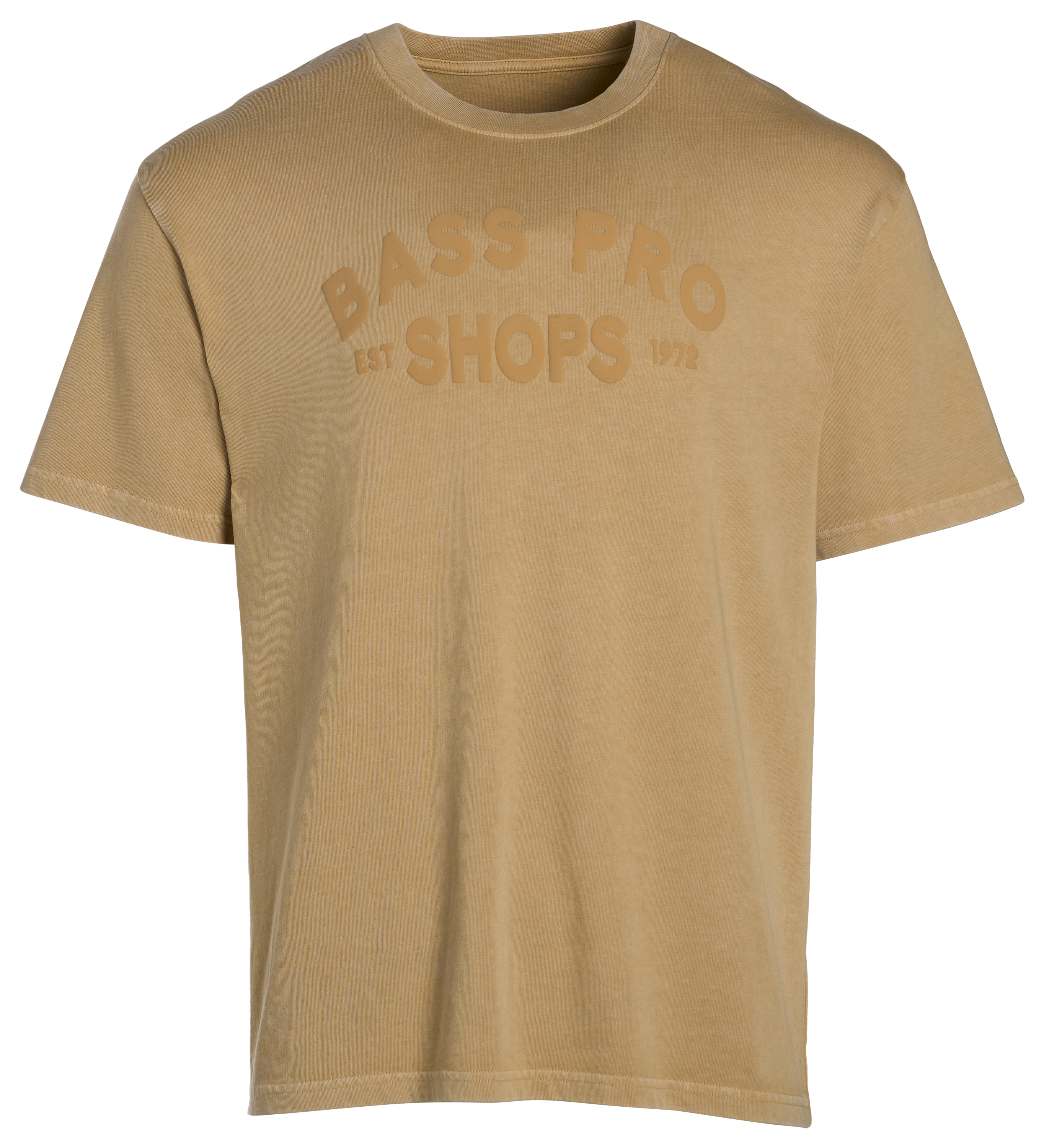 Image of Bass Pro Shops Est. 1972 Raised Graphic Short-Sleeve T-Shirt - Sand