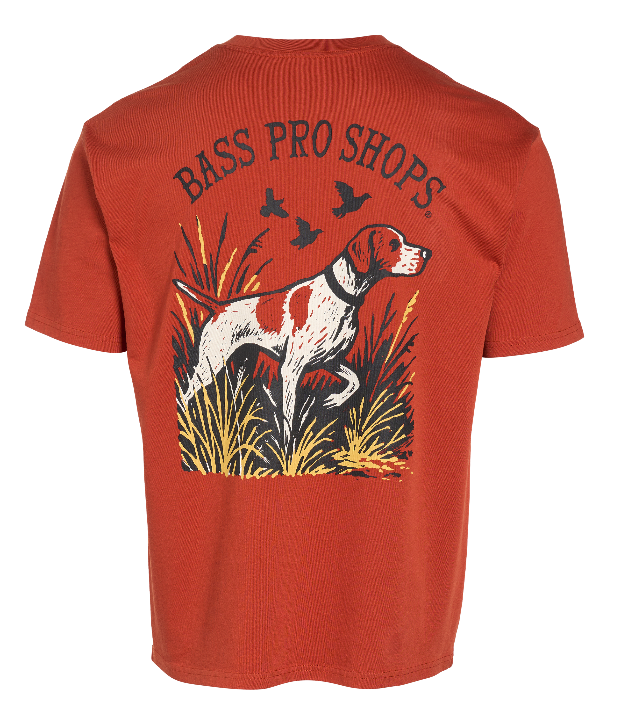 Image of Bass Pro Shops Bird Dog Short-Sleeve T-Shirt - Rust