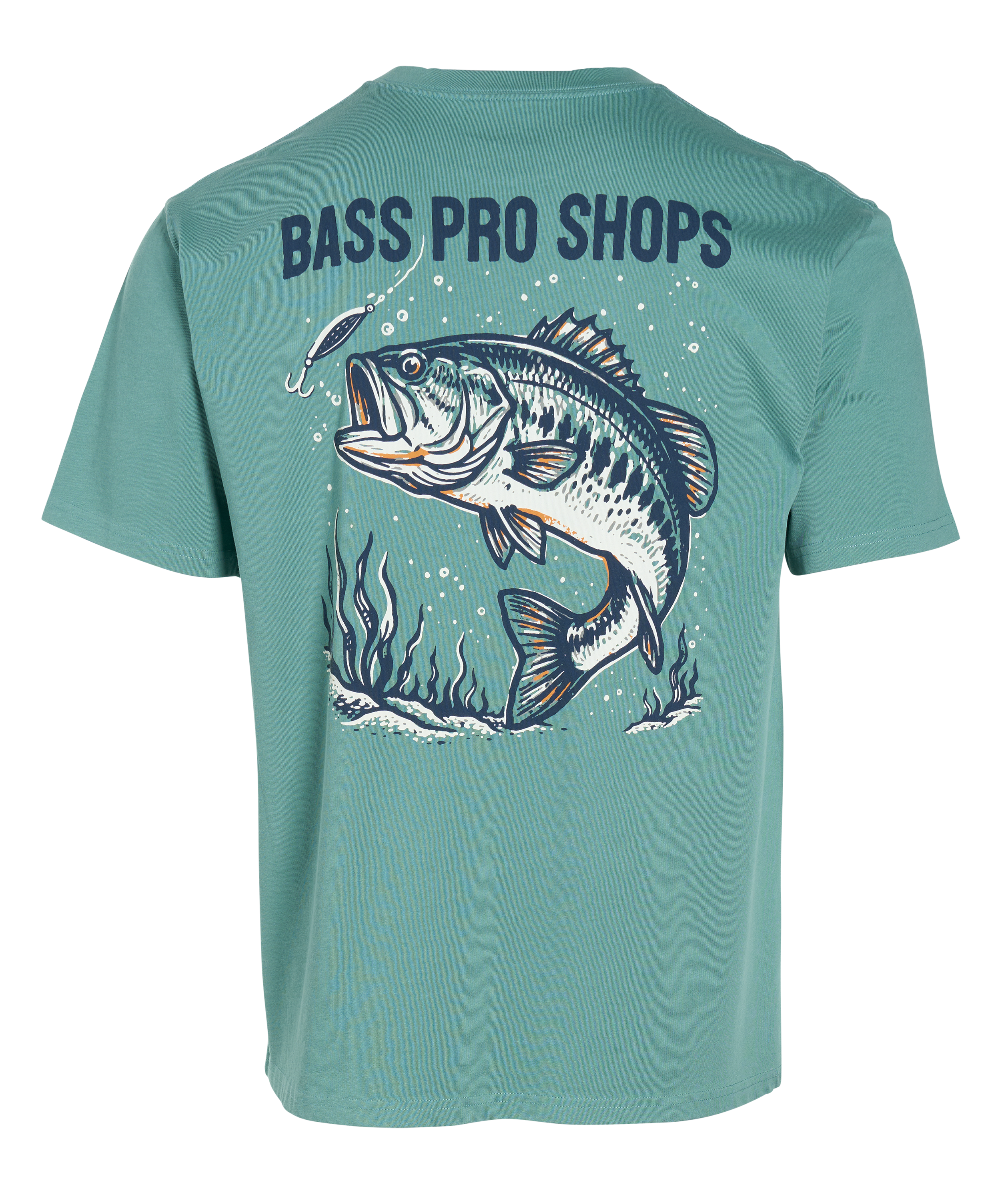 Image of Bass Pro Shops Bass Logo Short-Sleeve T-Shirt - Aqua
