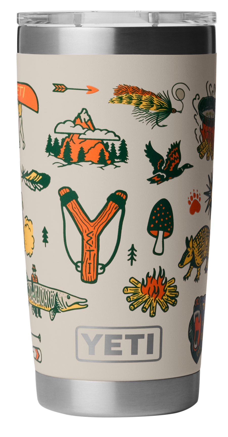 Image of YETI Rambler 20-Oz. Tumbler with MagSlider Lid - Cape Summer Camp