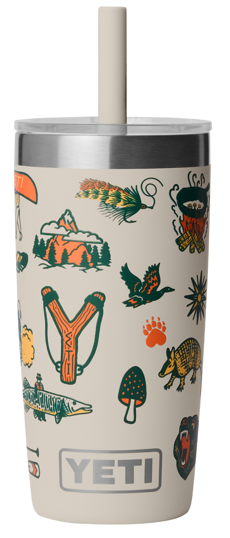 Image of YETI Rambler Jr. 10-Oz. Tumbler with Straw Lid - Cape Summer Camp