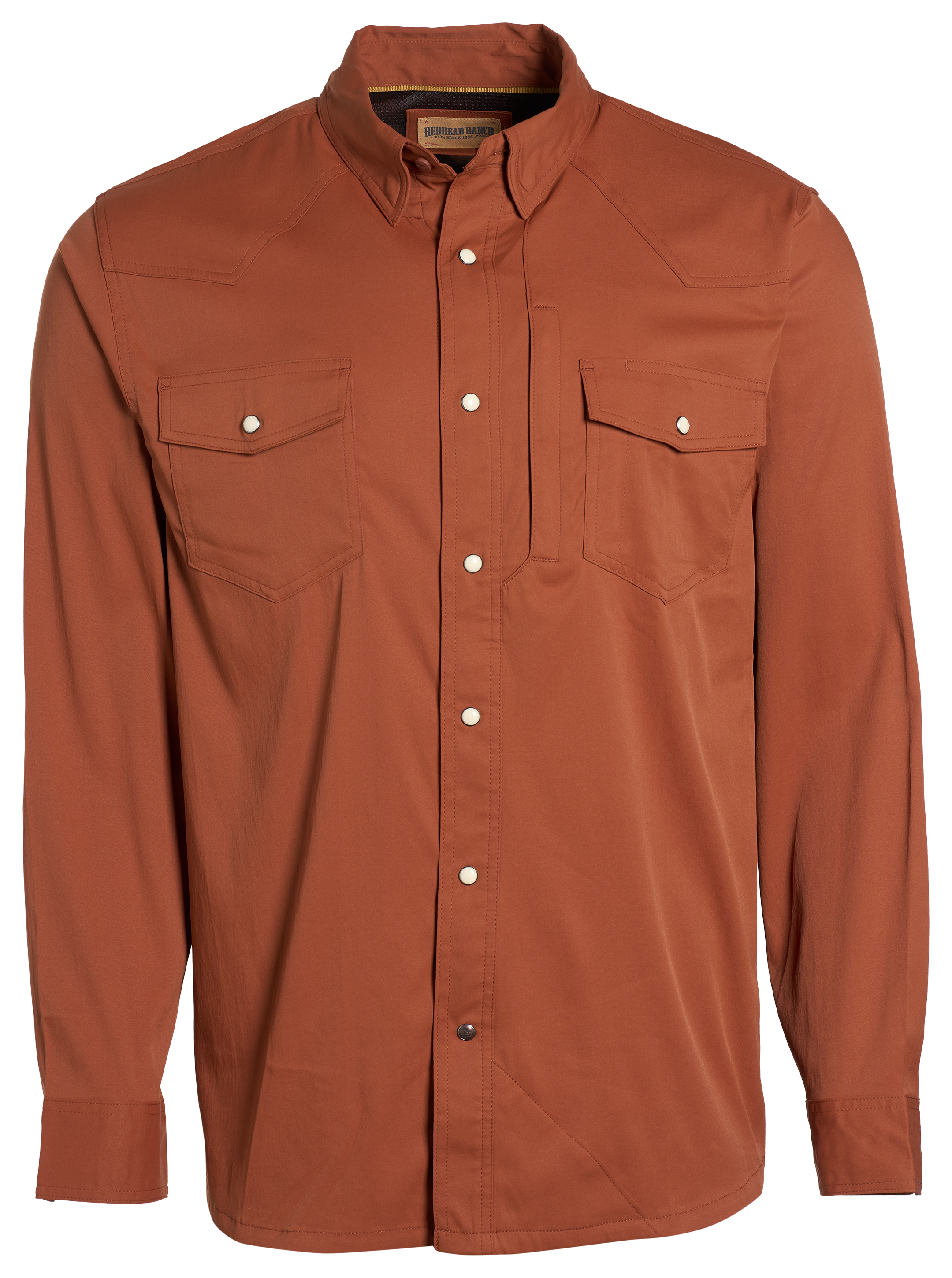 Image of RedHead Ranch Wyatt Snap-Front Long-Sleeve Shirt
