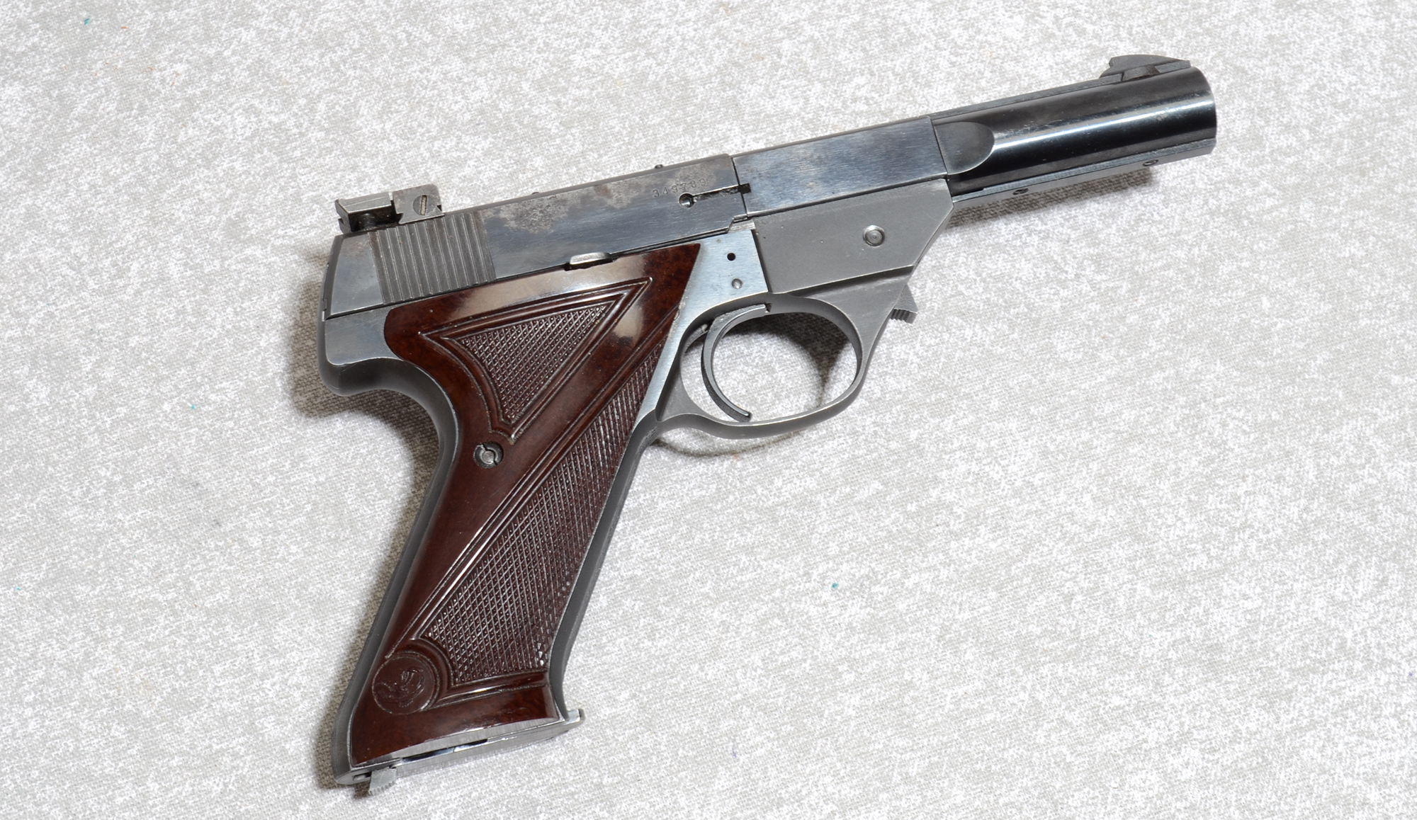 Image of High Standard Supermatic Pistol, .22 Long Rifle, 4 1/2 Inch Barrel, 2 1/2 lbs.