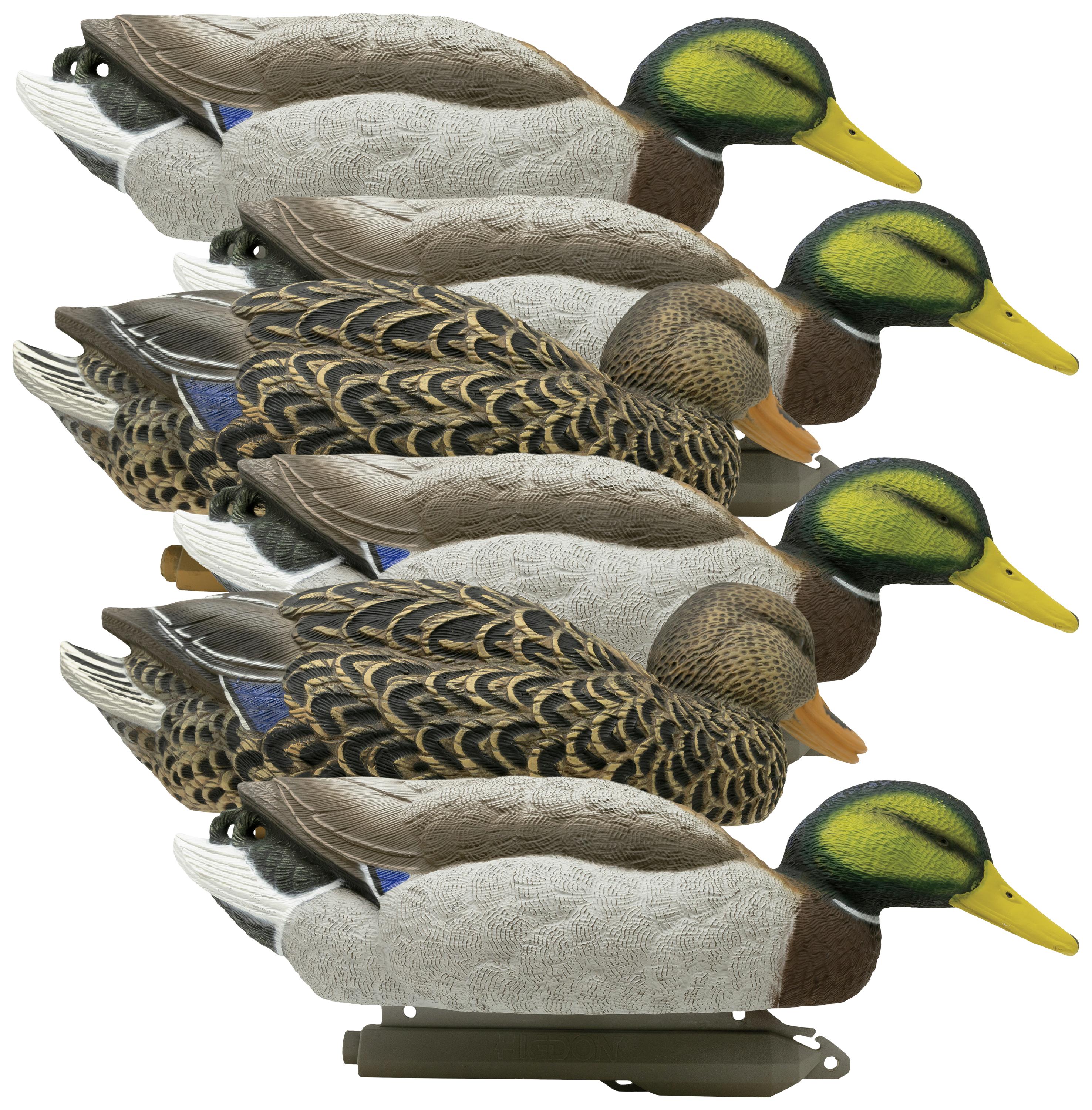 Higdon Outdoors Legacy Magnum Mallard Foam-Filled Duck Decoy Feeder Pack