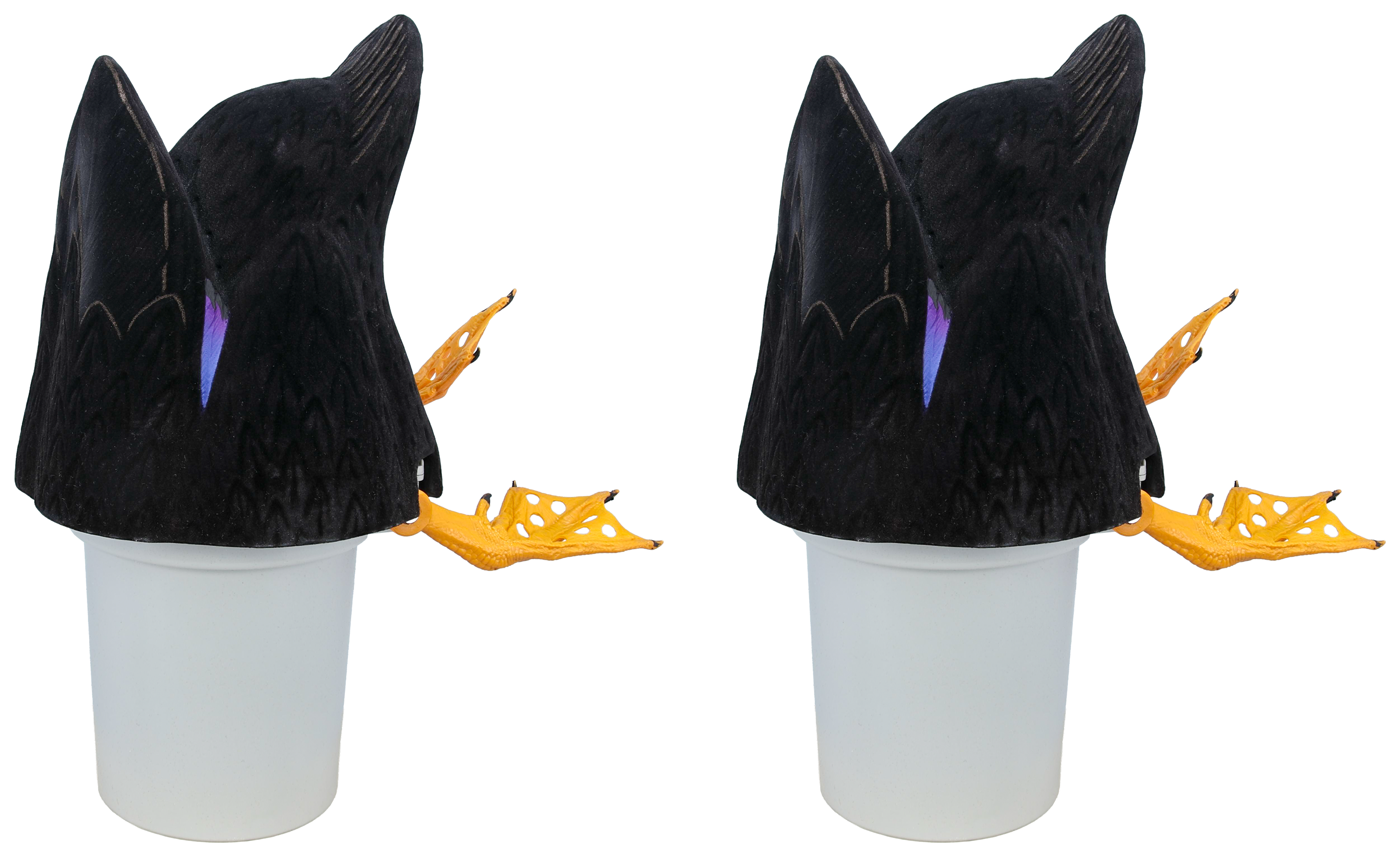 Image of Avian-X Power Butt Kicker Black Duck Motorized Duck Decoy 2-Pack