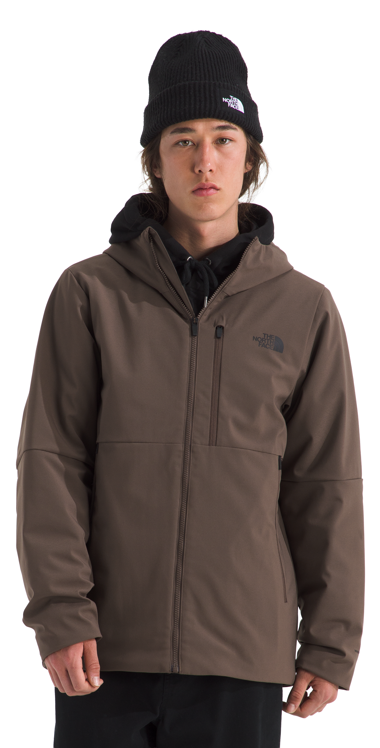 Image of The North Face Apex Elevation Hooded Jacket - Smokey Brown - L