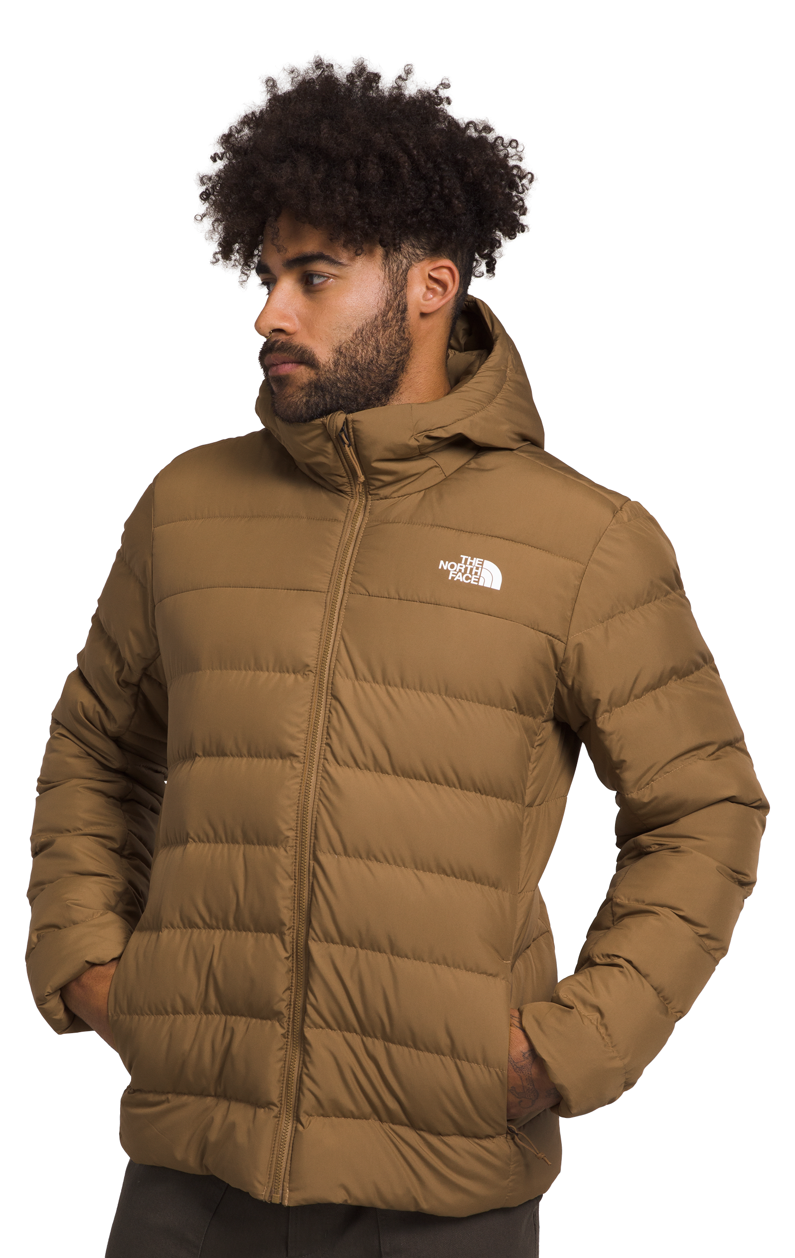 Image of The North Face Men's Aconcagua 3 Hoodie - Utility Brown