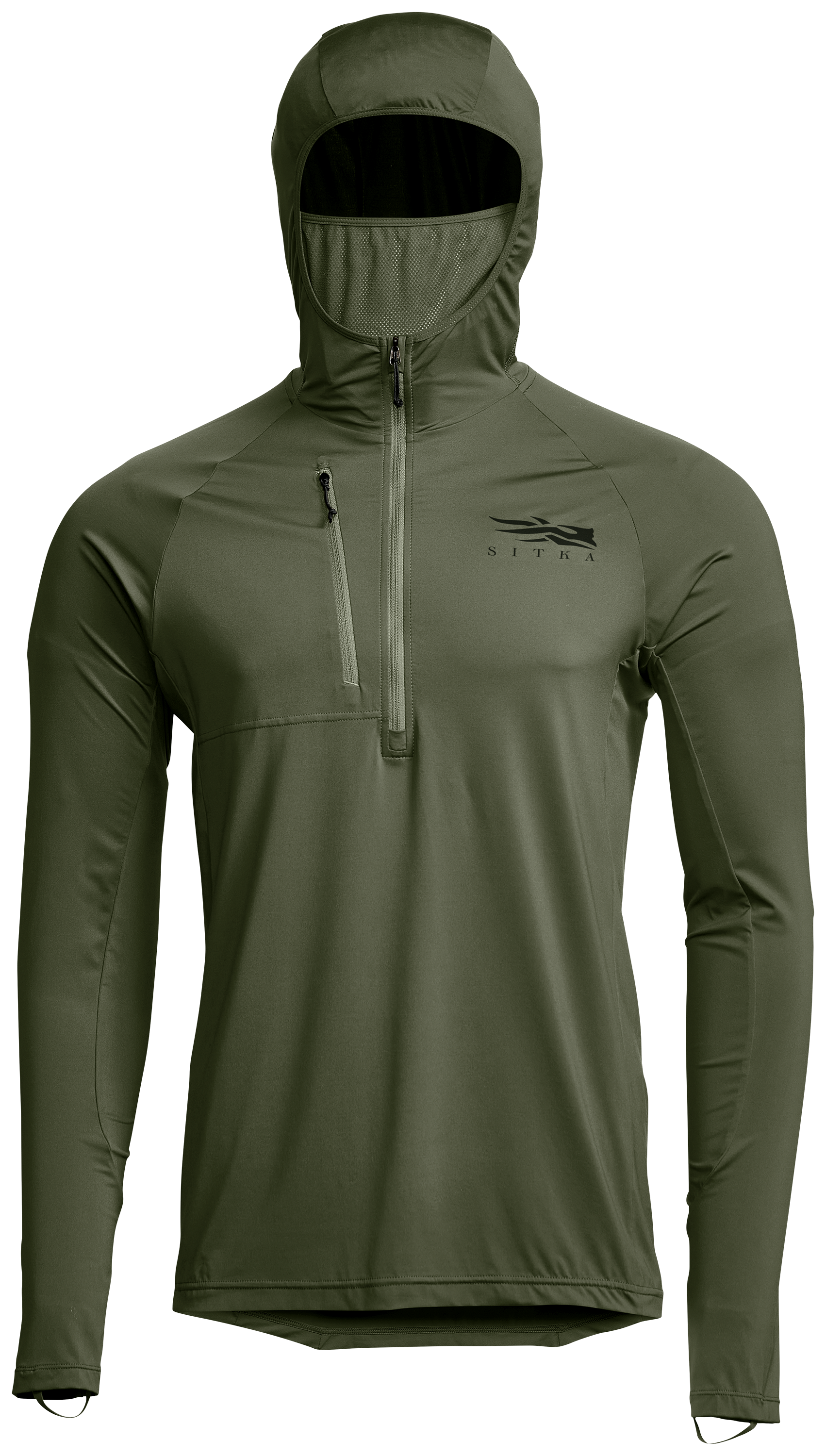 Image of SITKA Equinox Guard Long-Sleeve Hoodie - Olive Green