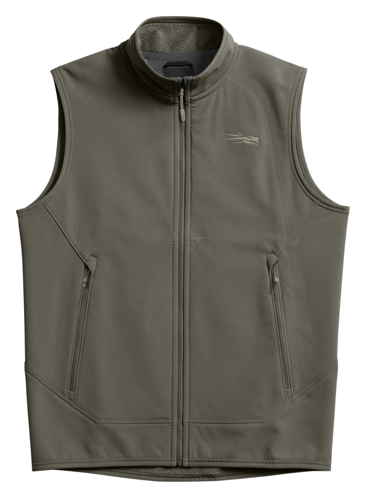 Image of SITKA Alpha Fleece Vest - Bark Brown