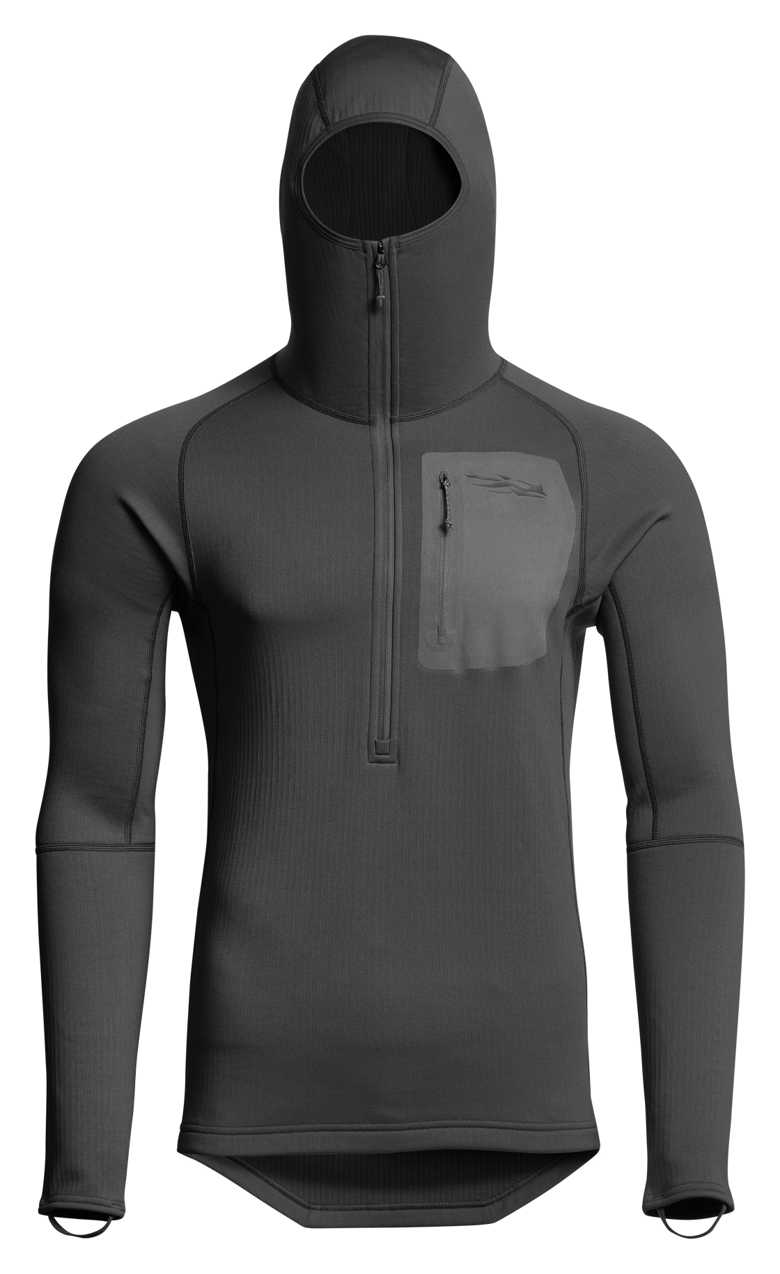 Image of SITKA Half-Zip Heavyweight Hoody - Iron Grey
