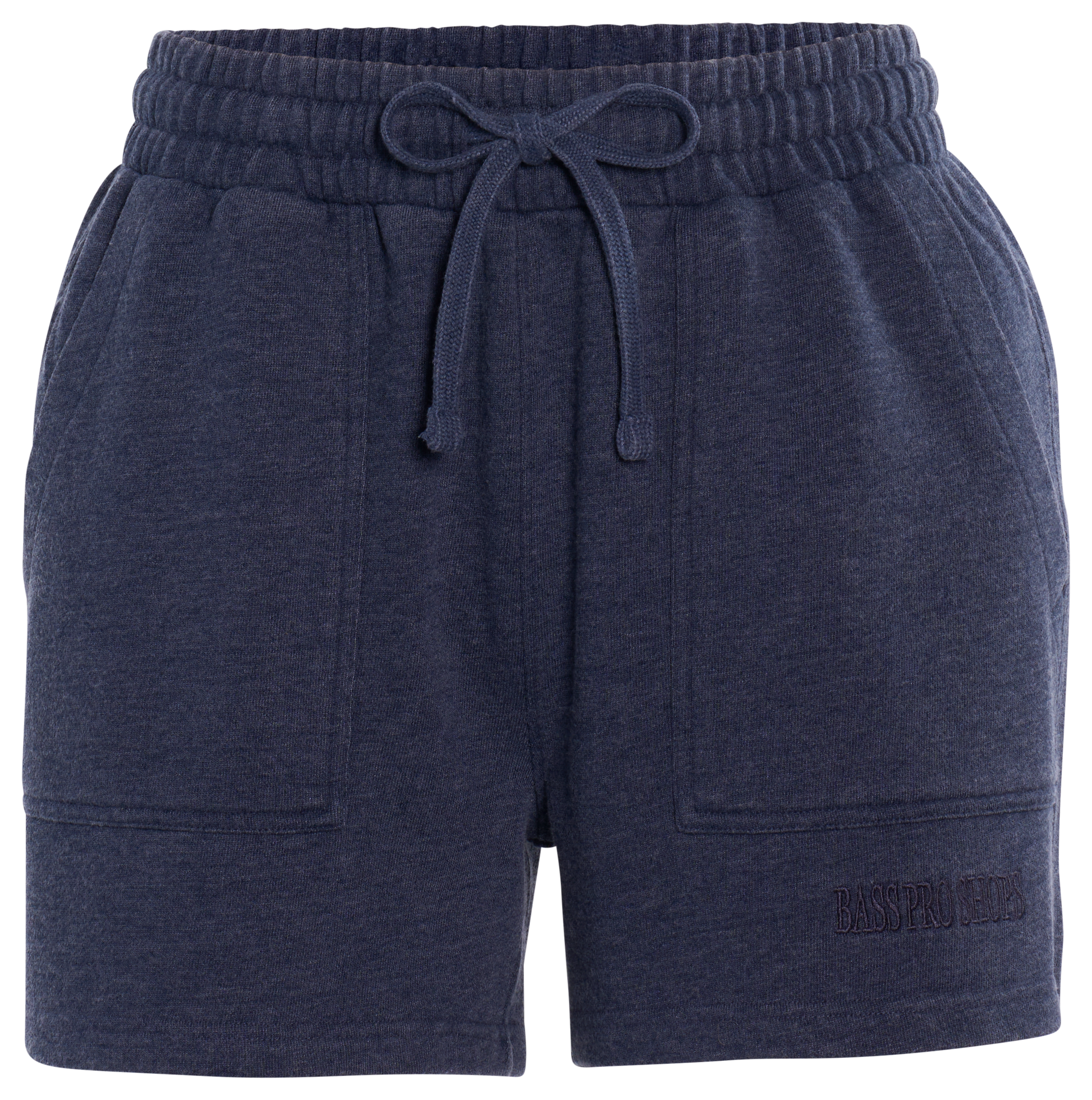 Image of Bass Pro Shops Embroidered Terry Shorts - Dress Blues