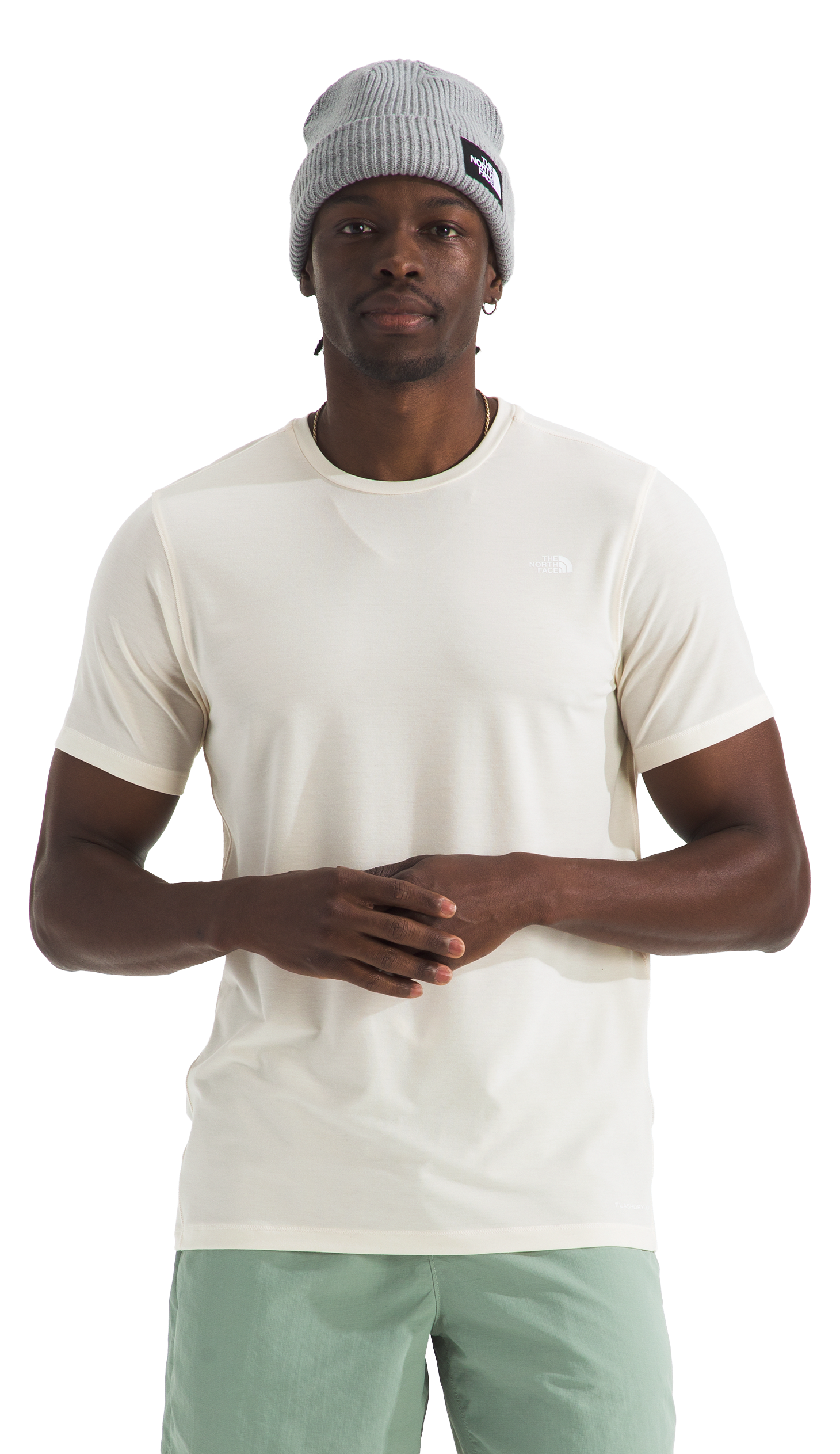 Image of The North Face Adventure Short-Sleeve T-Shirt - White Dune - XL