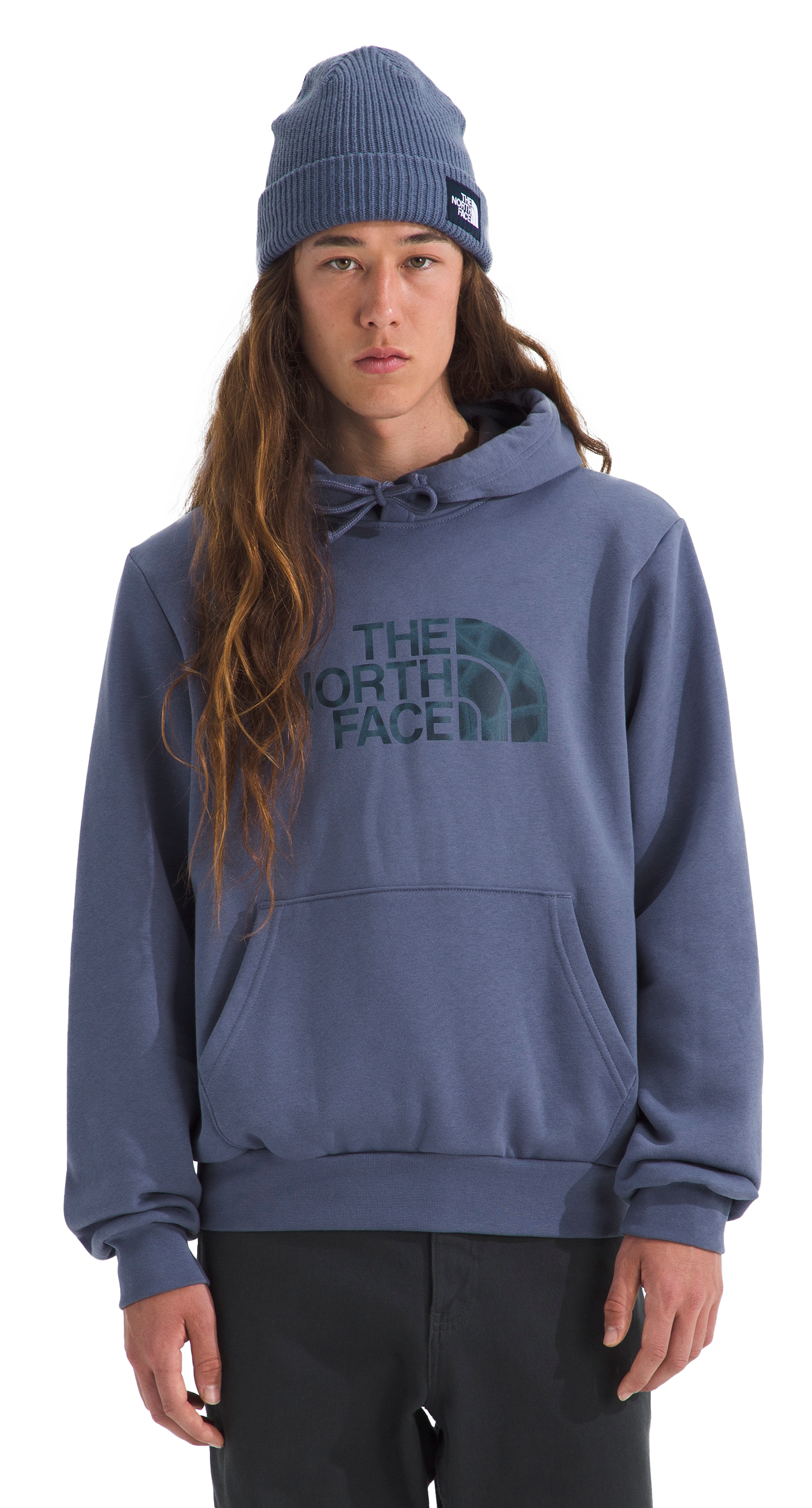 Image of The North Face Evolution Sun Halos Half Dome Hoodie - Twilight Galaxy
