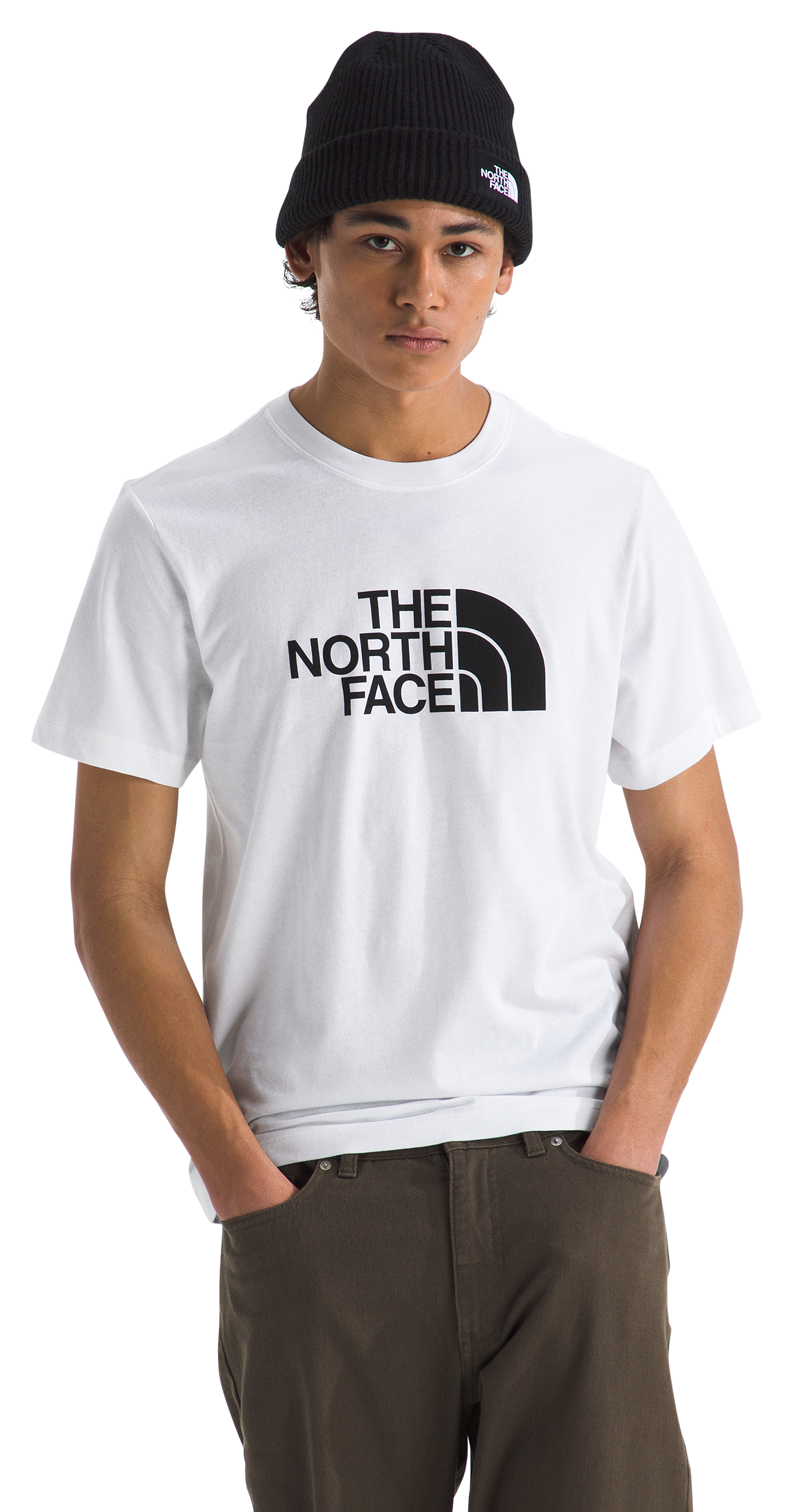 Image of The North Face Core Half Dome Short-Sleeve T-Shirt - TNF White/TNF Black - S
