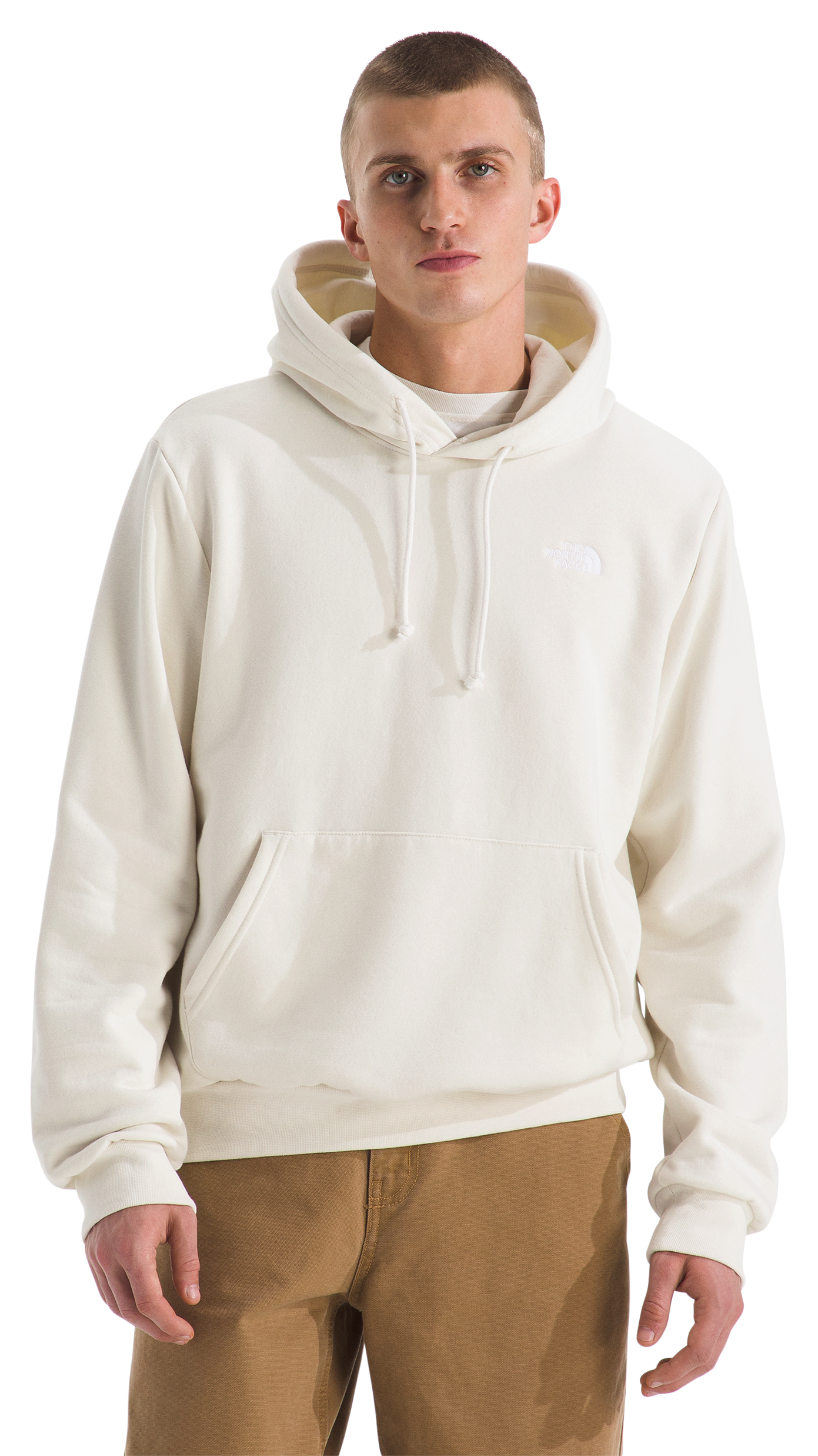 Image of The North Face Evolution Simple Dome Hoodie - White Dune